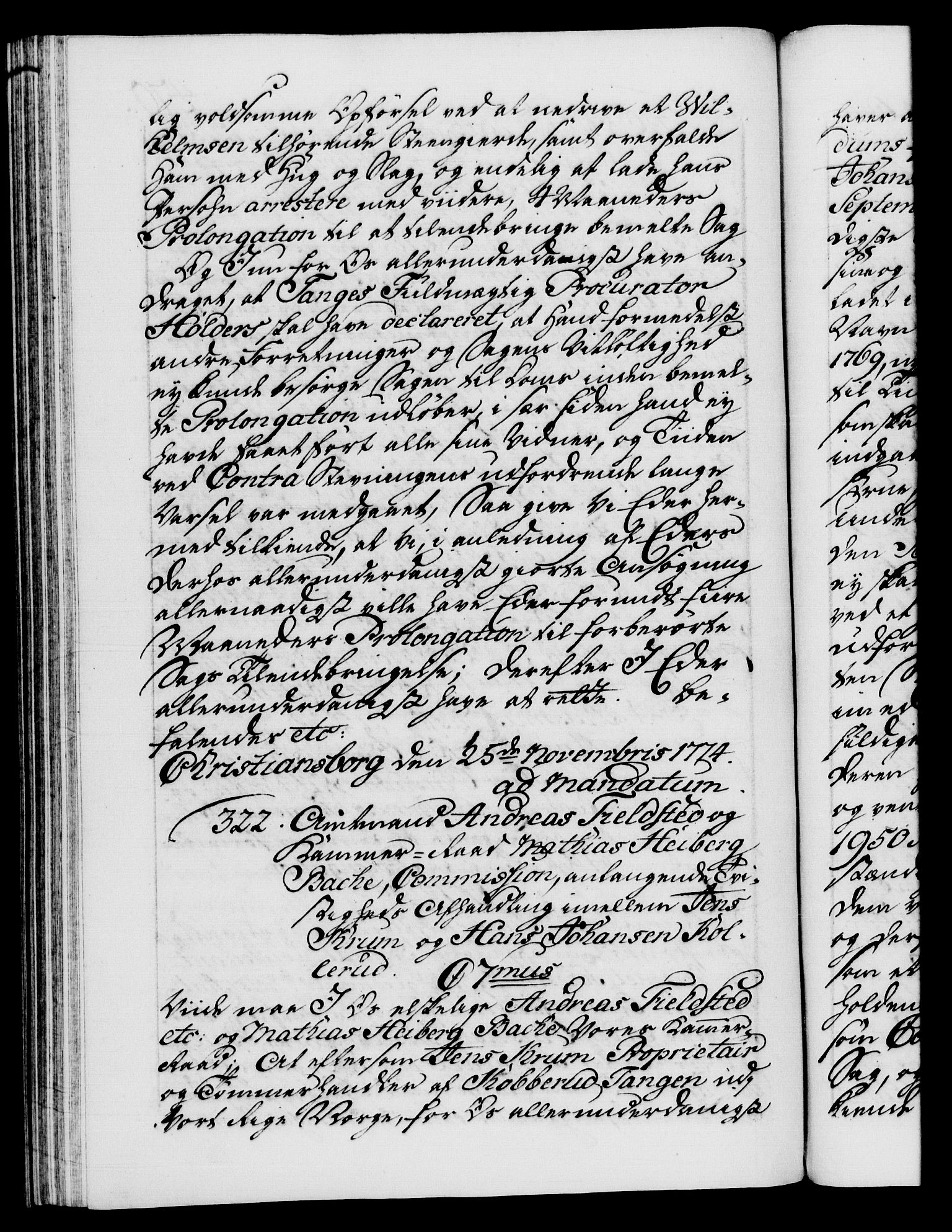 Danske Kanselli 1572-1799, RA/EA-3023/F/Fc/Fca/Fcab/L0041: Norske tegnelser, 1773-1776, p. 470b