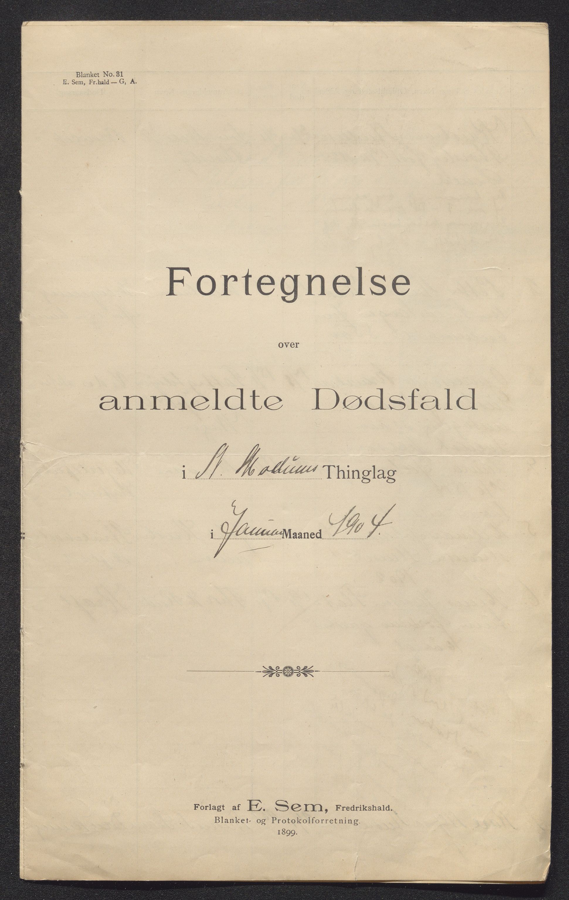 Eiker, Modum og Sigdal sorenskriveri, SAKO/A-123/H/Ha/Hab/L0030: Dødsfallsmeldinger, 1903-1905, p. 639