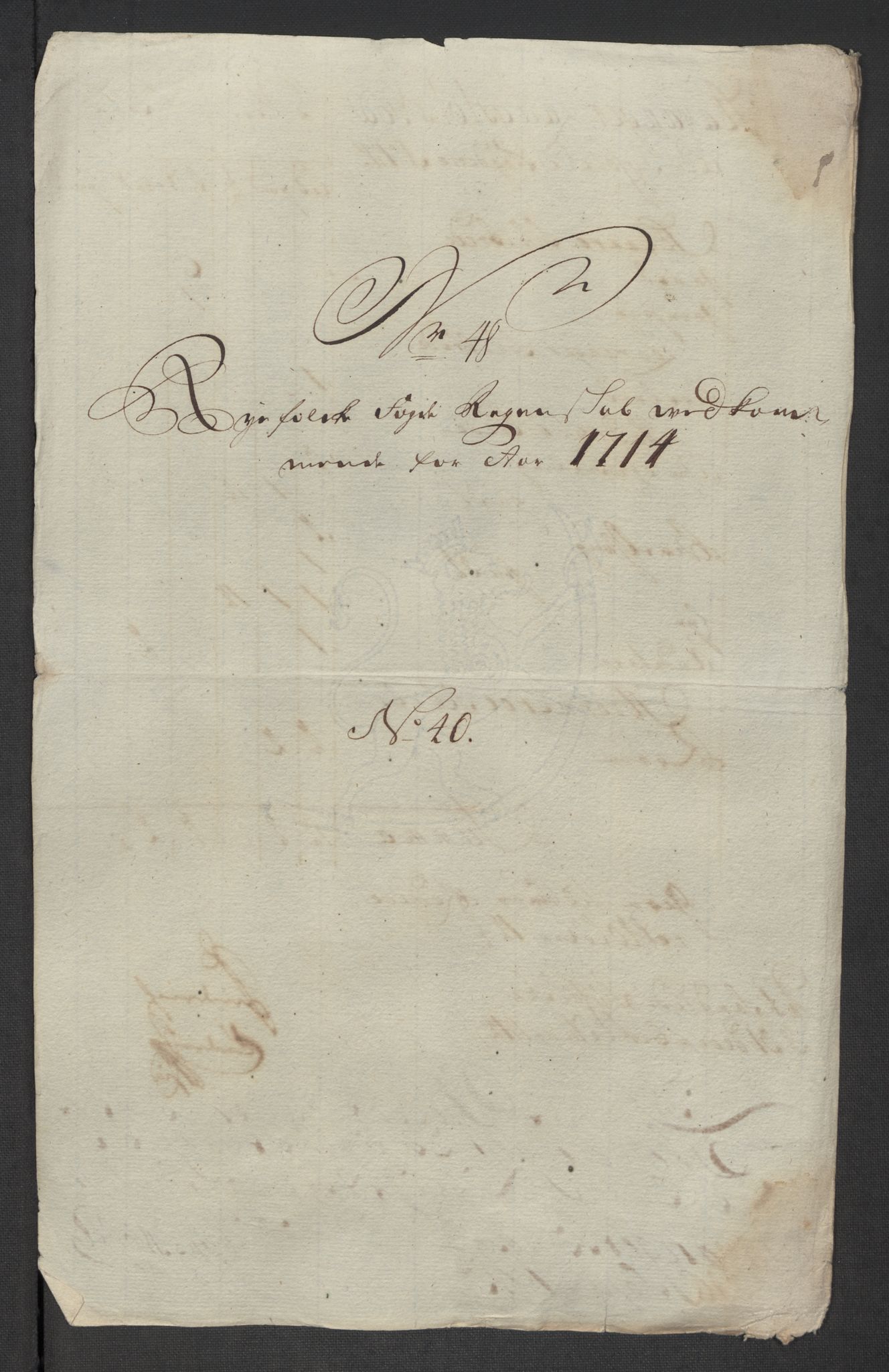 Rentekammeret inntil 1814, Reviderte regnskaper, Fogderegnskap, AV/RA-EA-4092/R47/L2867: Fogderegnskap Ryfylke, 1714, p. 230