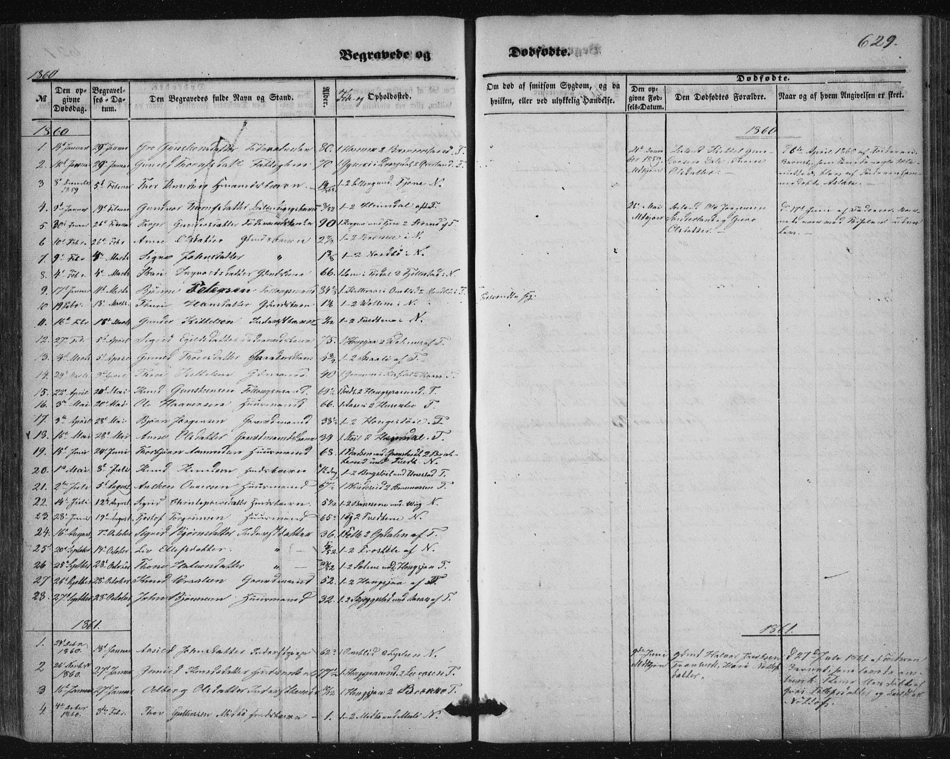 Nissedal kirkebøker, SAKO/A-288/F/Fa/L0003: Parish register (official) no. I 3, 1846-1870, p. 628-629