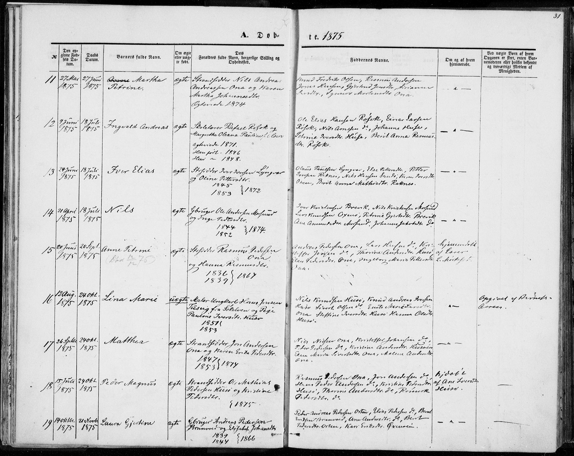 Ministerialprotokoller, klokkerbøker og fødselsregistre - Møre og Romsdal, AV/SAT-A-1454/561/L0728: Parish register (official) no. 561A02, 1858-1878, p. 31