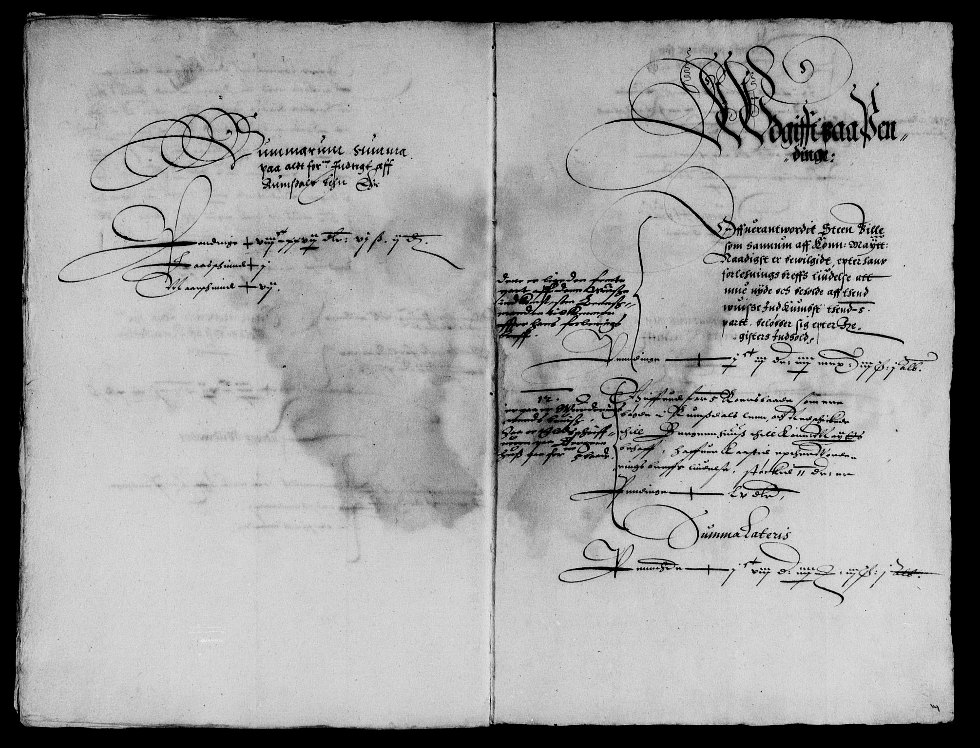 Rentekammeret inntil 1814, Reviderte regnskaper, Lensregnskaper, AV/RA-EA-5023/R/Rb/Rbw/L0004: Trondheim len, 1603-1608