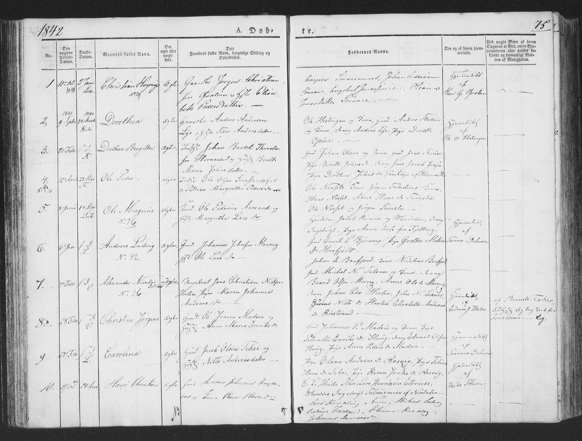 Ministerialprotokoller, klokkerbøker og fødselsregistre - Nord-Trøndelag, SAT/A-1458/780/L0639: Parish register (official) no. 780A04, 1830-1844, p. 75