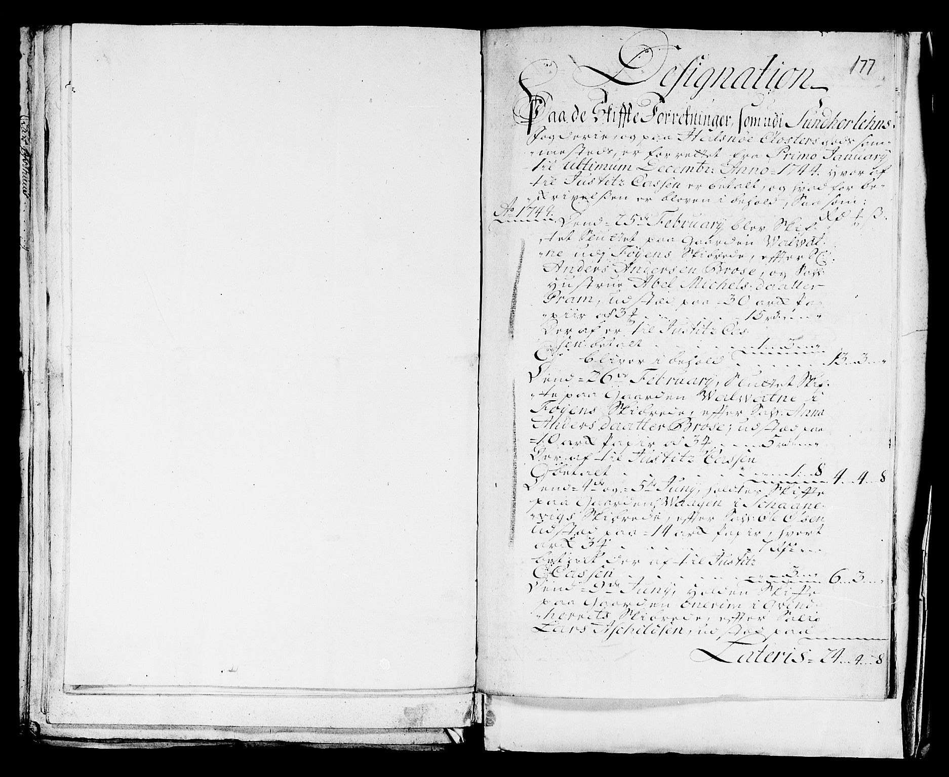 Sunnhordland sorenskrivar, SAB/A-2401/1/H/Ha/Haa, 1731-1745, p. 176b-177a