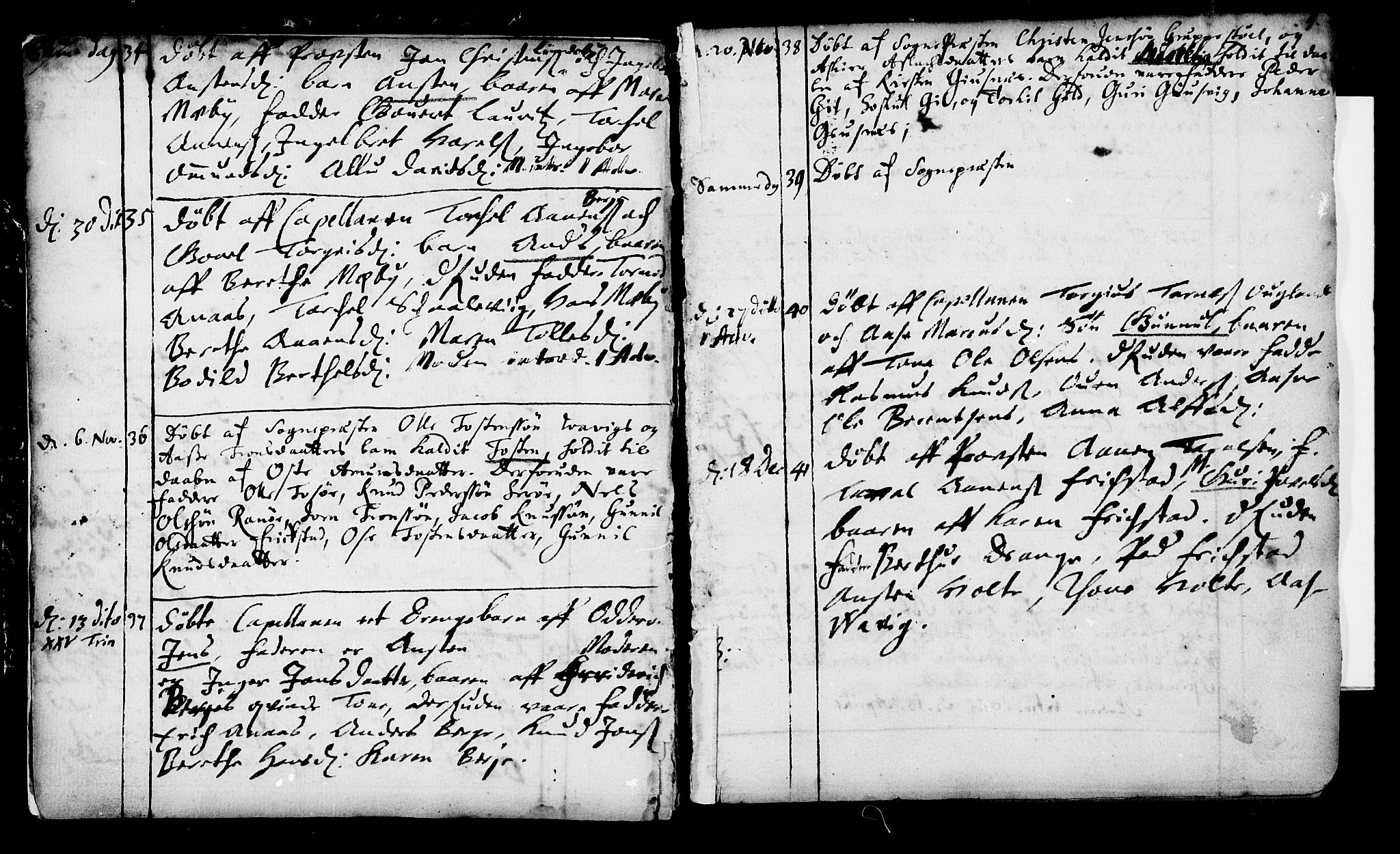 Oddernes sokneprestkontor, SAK/1111-0033/F/Fa/Faa/L0001: Parish register (official) no. A 1, 1692-1718, p. 8-9