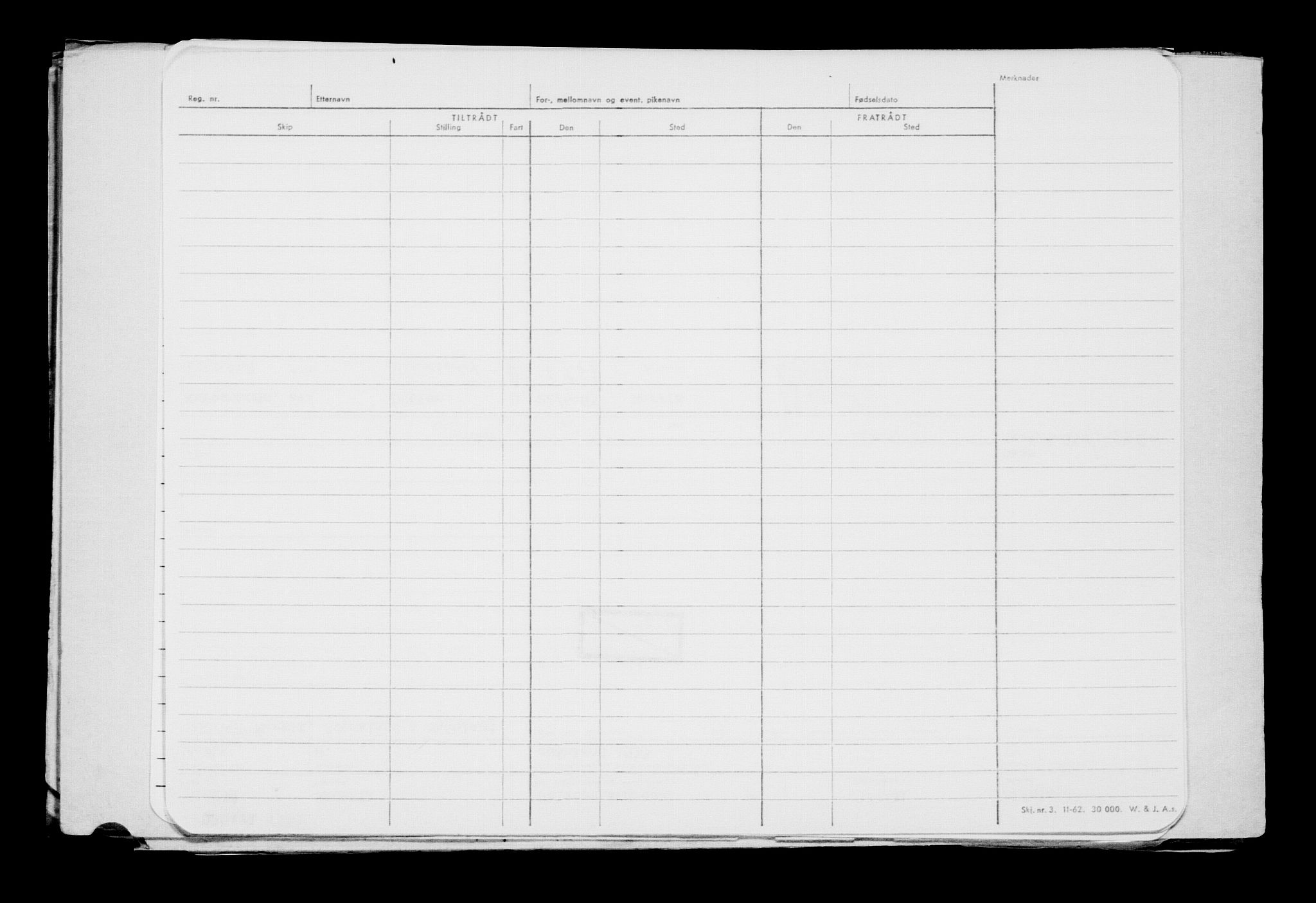 Direktoratet for sjømenn, RA/S-3545/G/Gb/L0192: Hovedkort, 1921, p. 77