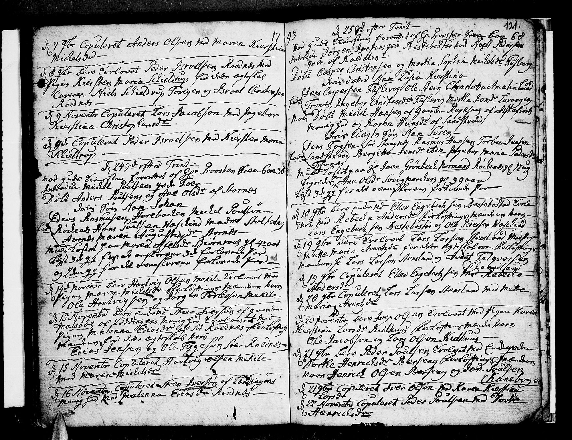 Trondenes sokneprestkontor, SATØ/S-1319/H/Hb/L0001klokker: Parish register (copy) no. 1, 1779-1794, p. 121