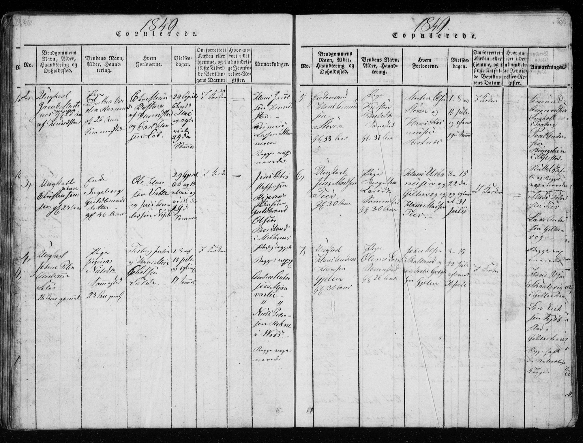 Ministerialprotokoller, klokkerbøker og fødselsregistre - Nordland, AV/SAT-A-1459/801/L0026: Parish register (copy) no. 801C01, 1820-1855, p. 360-361