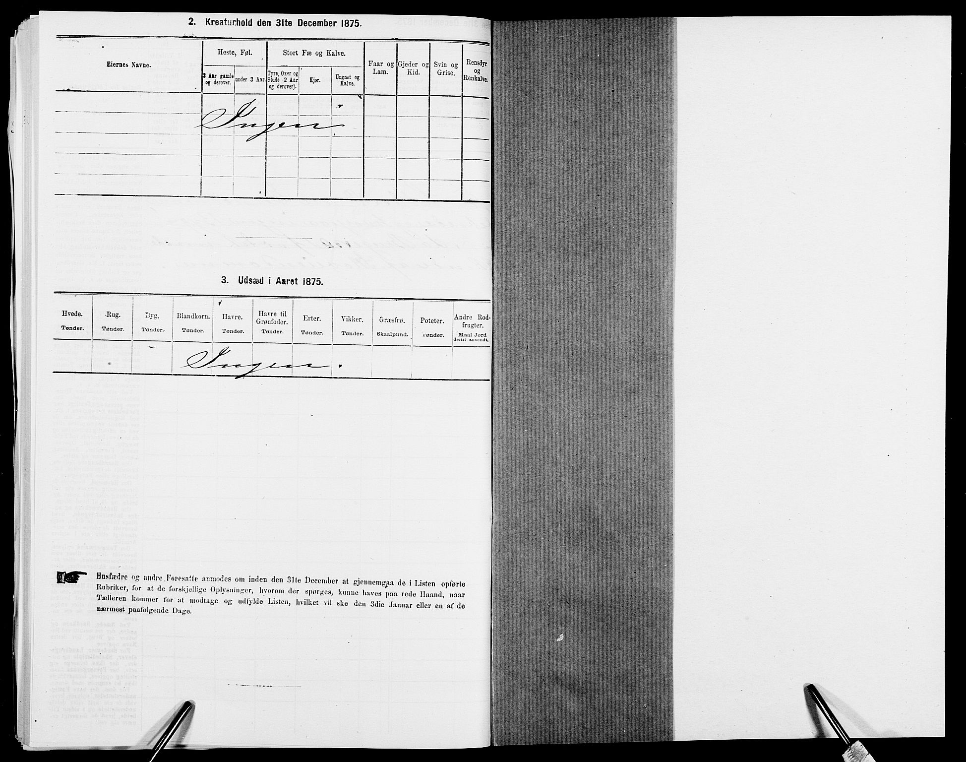 SAK, 1875 census for 0918P Austre Moland, 1875, p. 2872