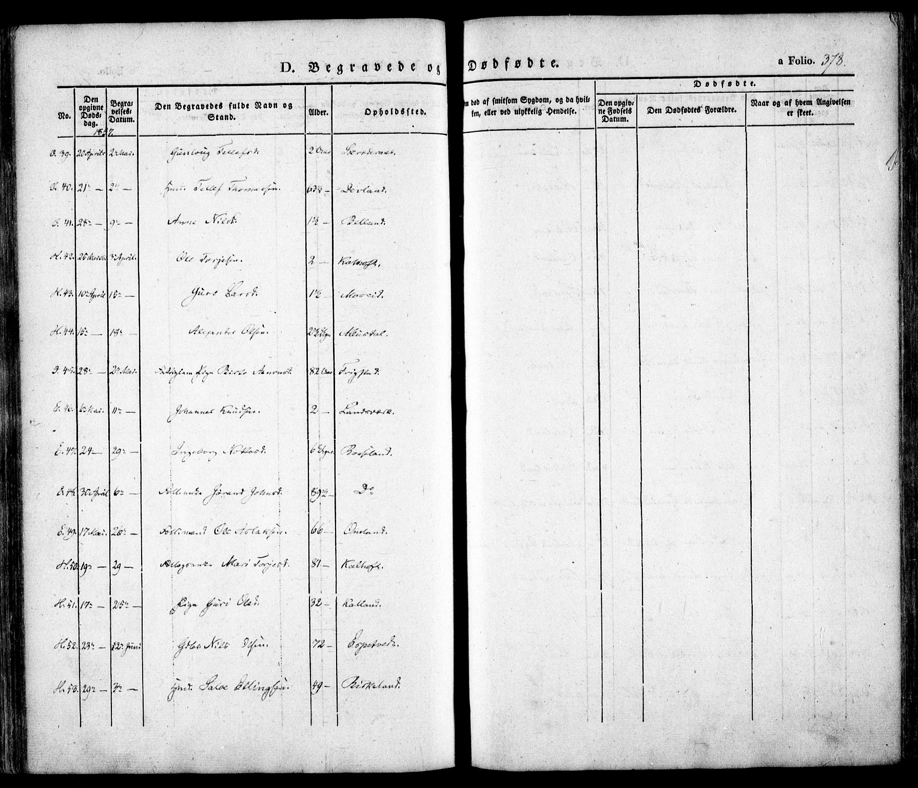 Evje sokneprestkontor, AV/SAK-1111-0008/F/Fa/Faa/L0005: Parish register (official) no. A 5, 1843-1865, p. 378