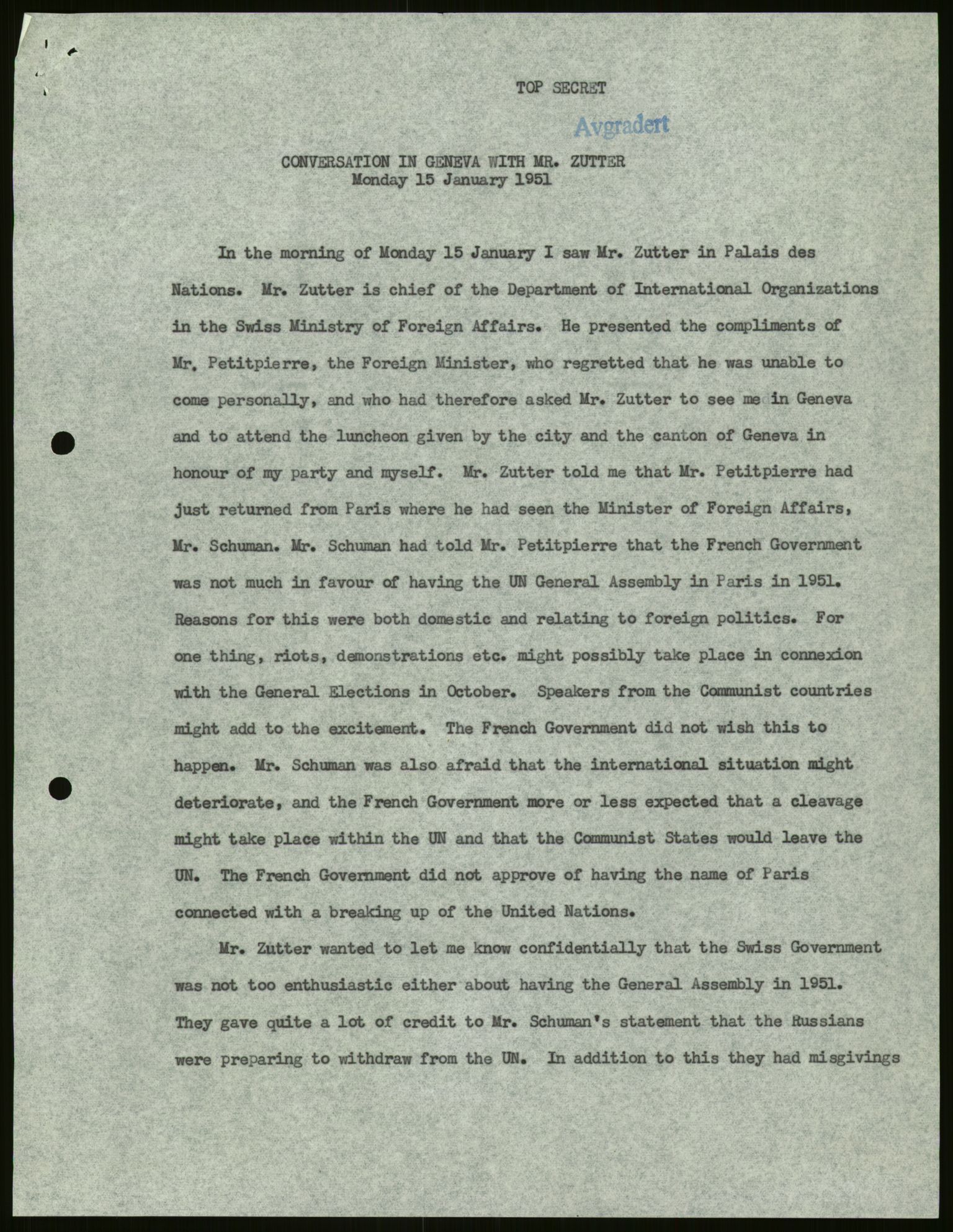 Lie, Trygve, AV/RA-PA-1407/D/L0015: Generalsekretærens papirer., 1947-1952, p. 1328