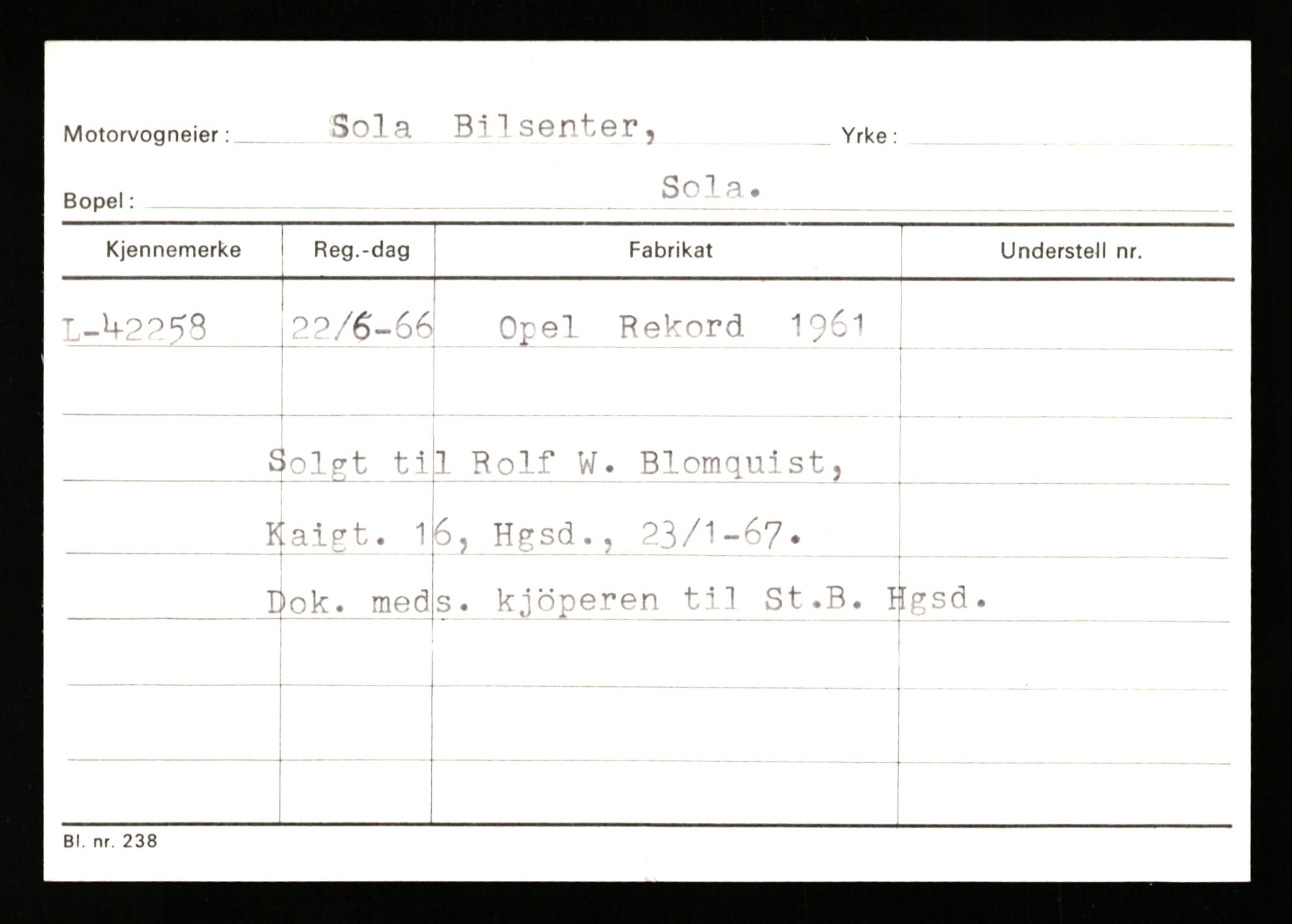 Stavanger trafikkstasjon, AV/SAST-A-101942/0/G/L0006: Registreringsnummer: 34250 - 49007, 1930-1971, p. 2153