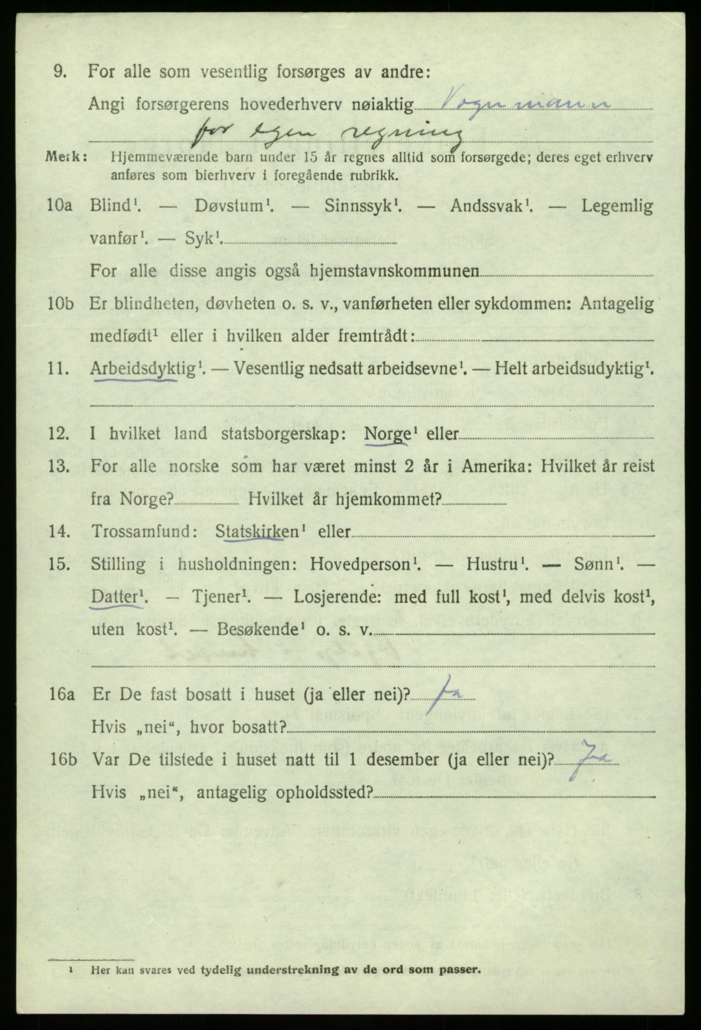 SAO, 1920 census for Borge, 1920, p. 7878