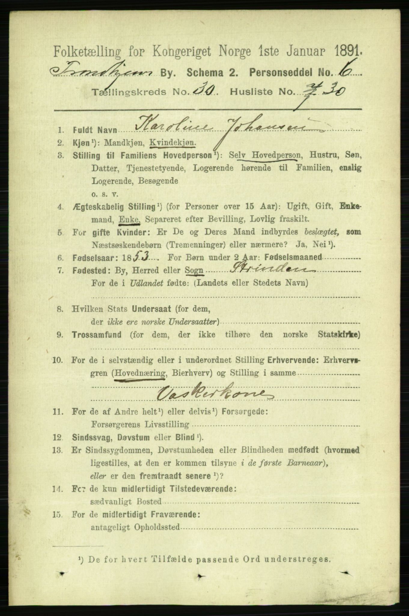 RA, 1891 census for 1601 Trondheim, 1891, p. 22766