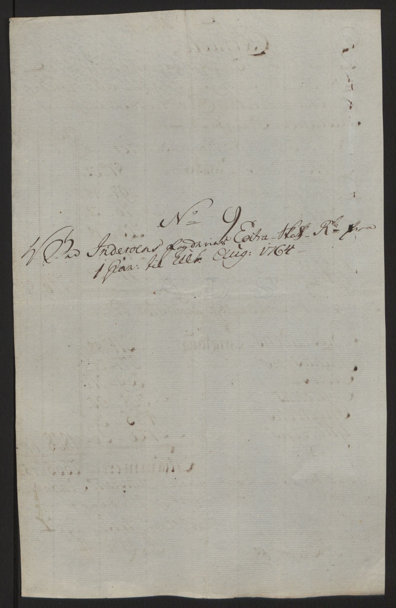 Rentekammeret inntil 1814, Reviderte regnskaper, Fogderegnskap, RA/EA-4092/R63/L4420: Ekstraskatten Inderøy, 1762-1772, p. 166