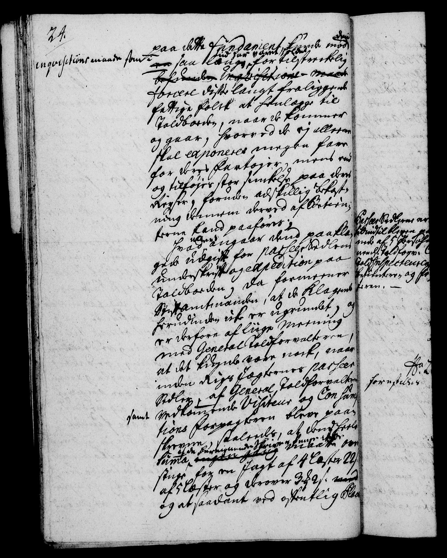 Rentekammeret, Kammerkanselliet, RA/EA-3111/G/Gh/Gha/L0023: Norsk ekstraktmemorialprotokoll (merket RK 53.68), 1741-1742, p. 24