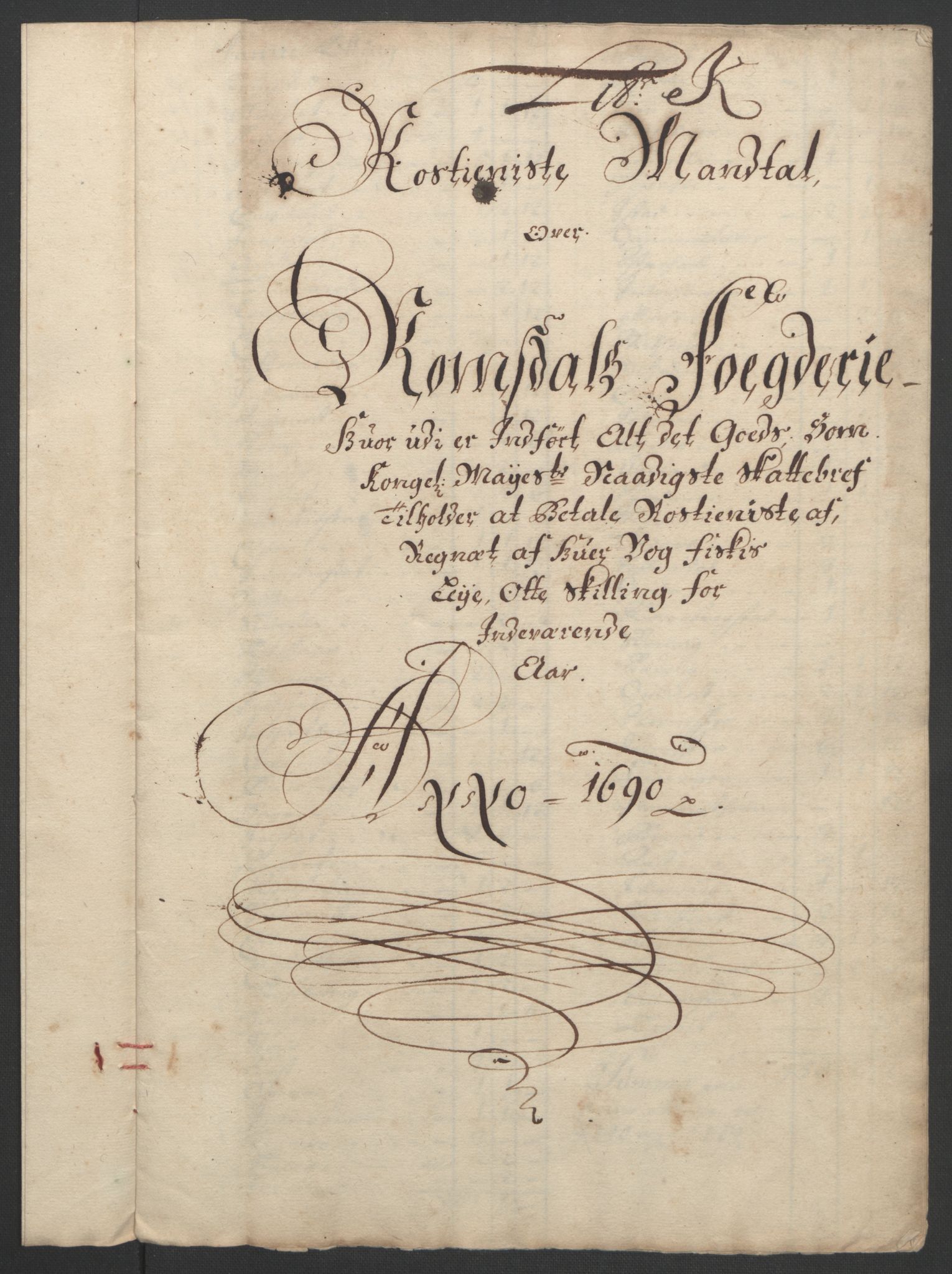 Rentekammeret inntil 1814, Reviderte regnskaper, Fogderegnskap, RA/EA-4092/R55/L3649: Fogderegnskap Romsdal, 1690-1691, p. 120
