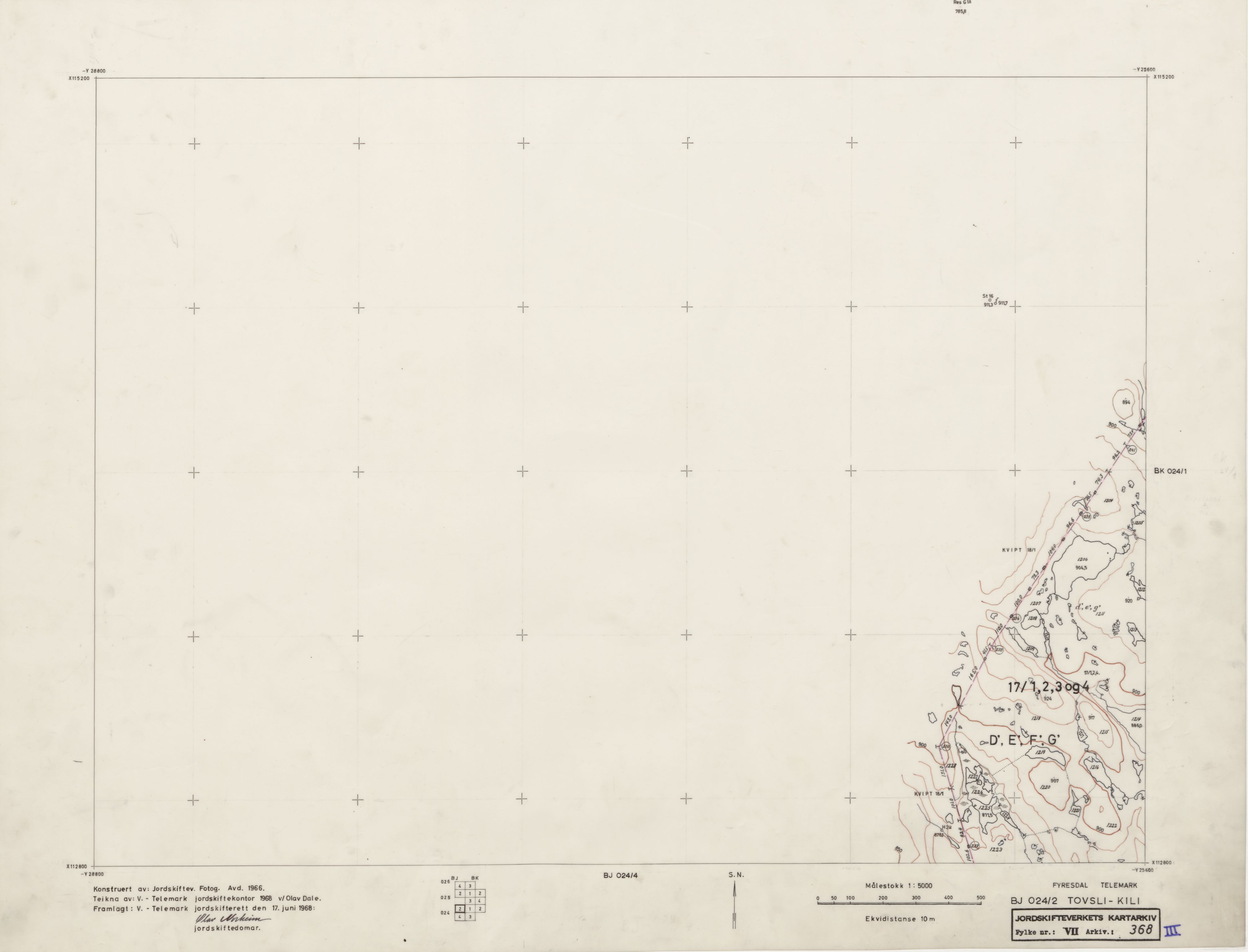 Jordskifteverkets kartarkiv, RA/S-3929/T, 1859-1988, p. 478