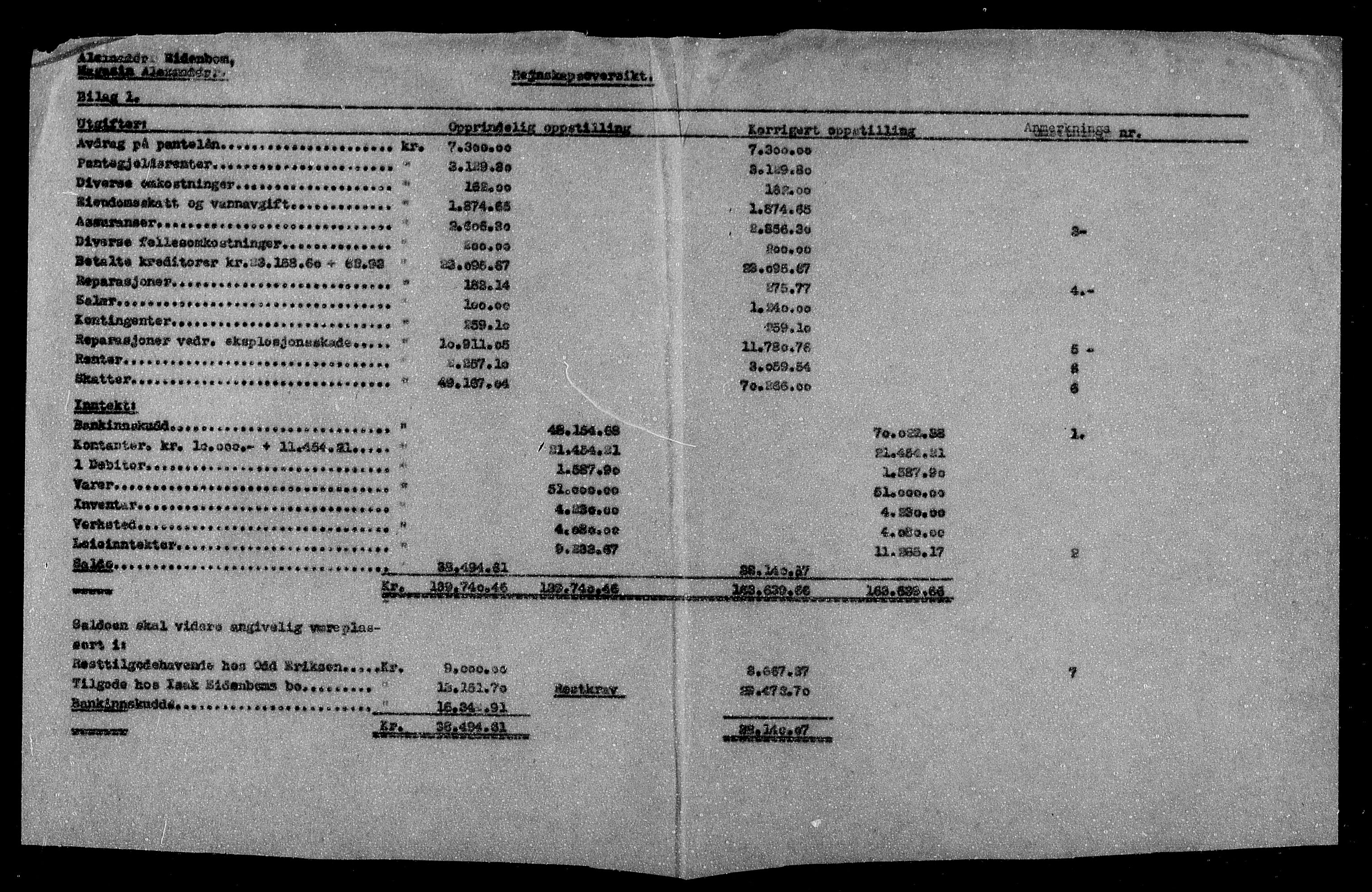 Justisdepartementet, Tilbakeføringskontoret for inndratte formuer, AV/RA-S-1564/H/Hc/Hcd/L0994: --, 1945-1947, p. 6