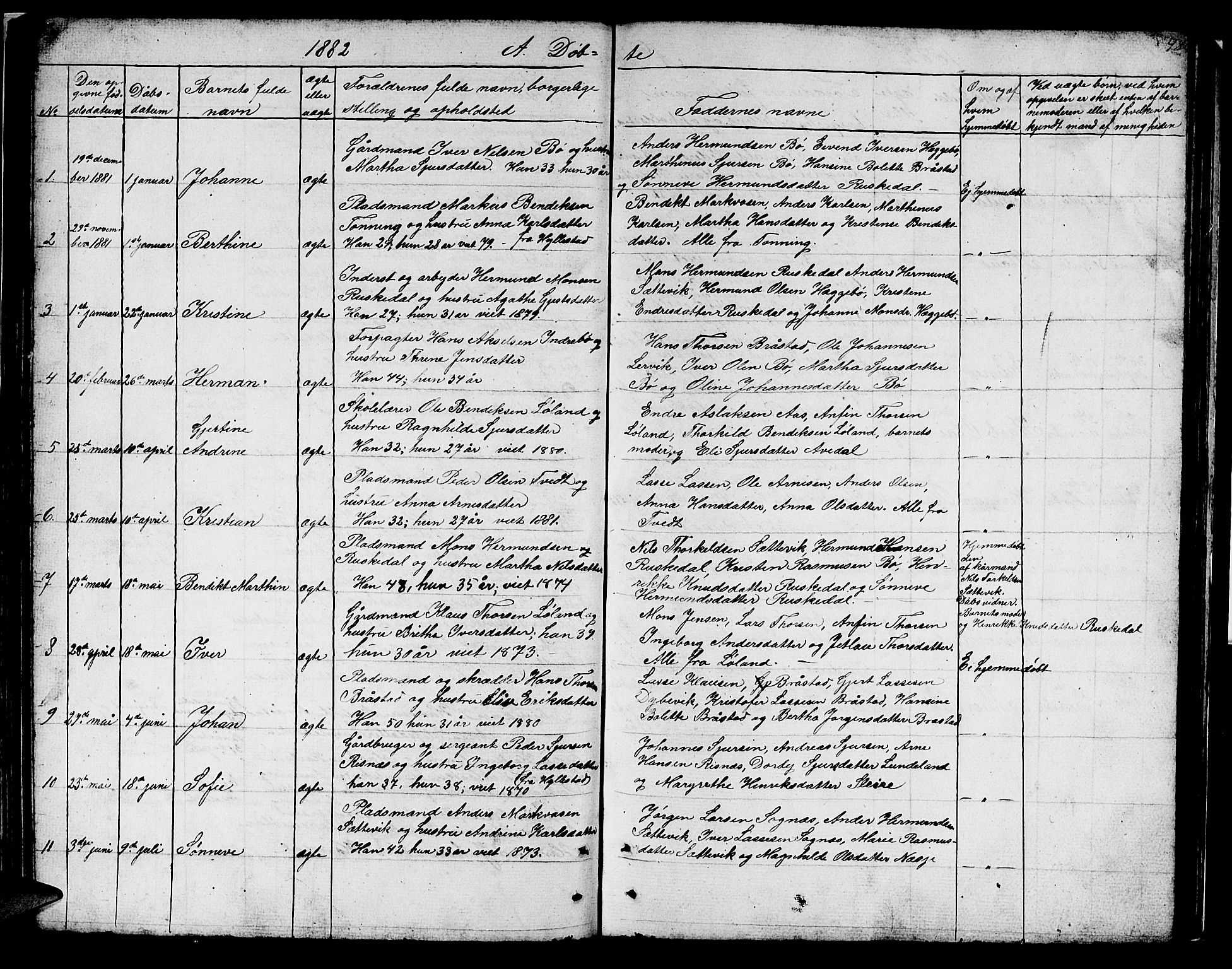 Hyllestad sokneprestembete, SAB/A-80401: Parish register (copy) no. B 1, 1854-1889, p. 48