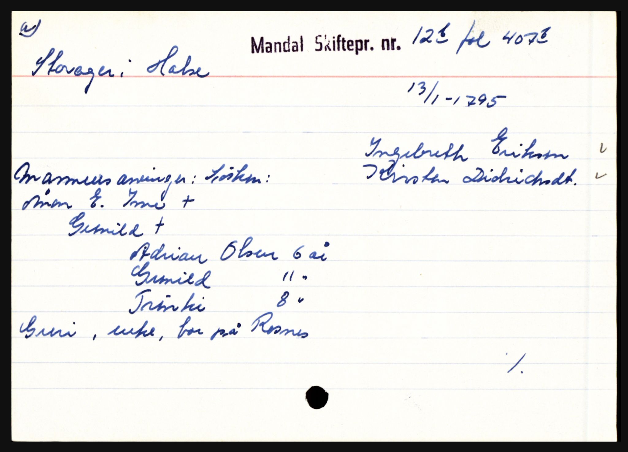Mandal sorenskriveri, AV/SAK-1221-0005/001/H, p. 22564