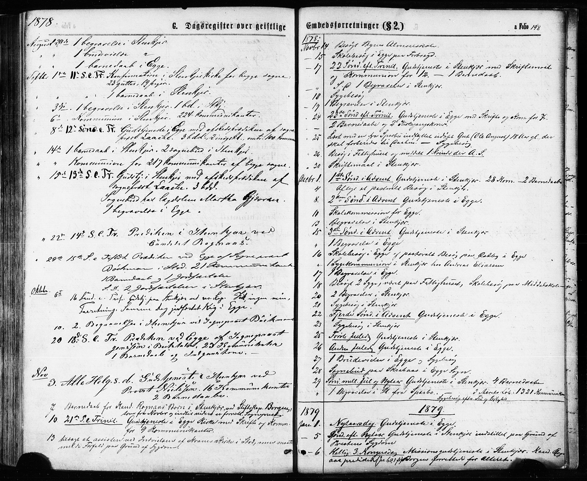 Ministerialprotokoller, klokkerbøker og fødselsregistre - Nord-Trøndelag, SAT/A-1458/739/L0370: Parish register (official) no. 739A02, 1868-1881, p. 198