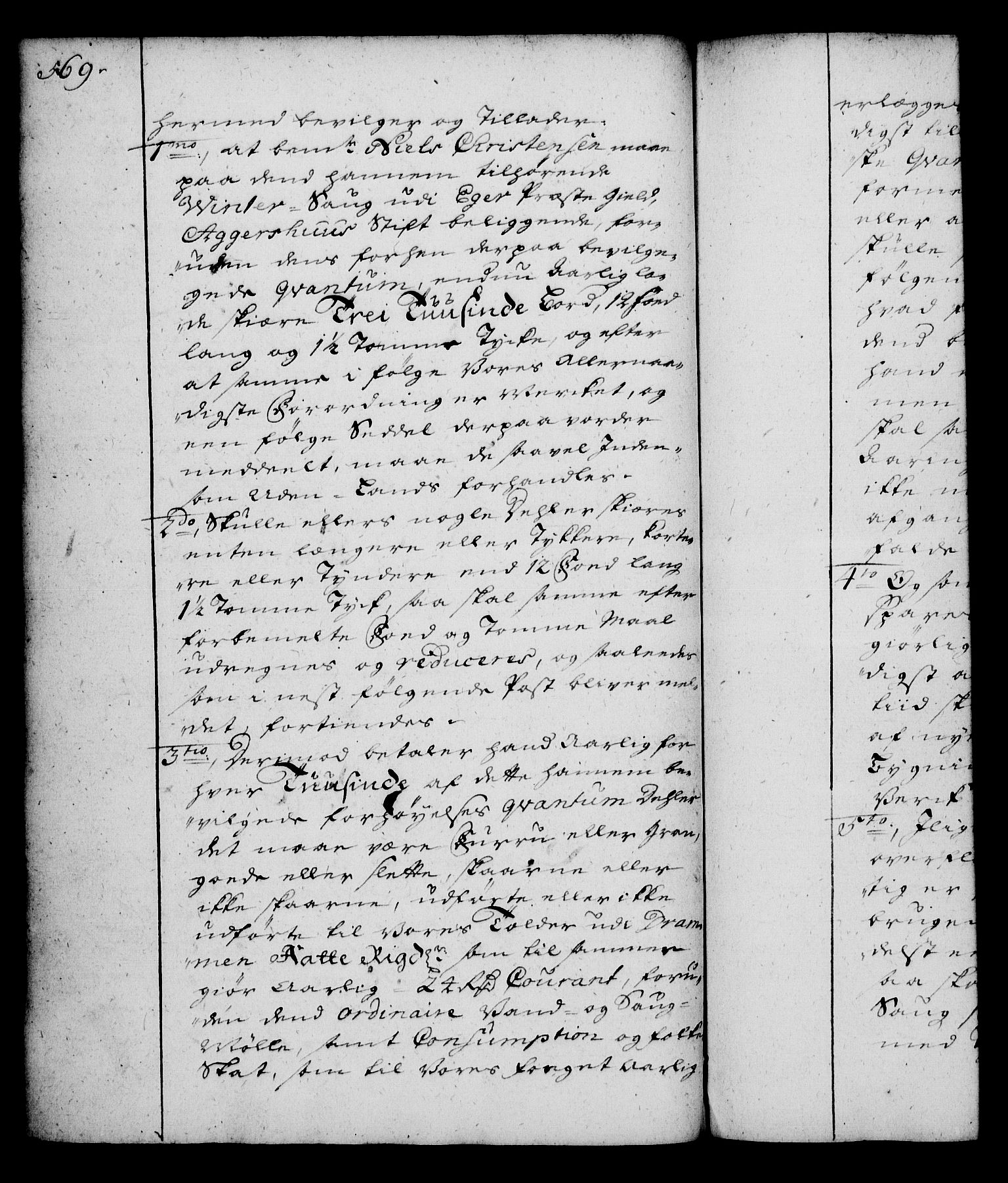 Rentekammeret, Kammerkanselliet, AV/RA-EA-3111/G/Gg/Gga/L0004: Norsk ekspedisjonsprotokoll med register (merket RK 53.4), 1734-1741, p. 569