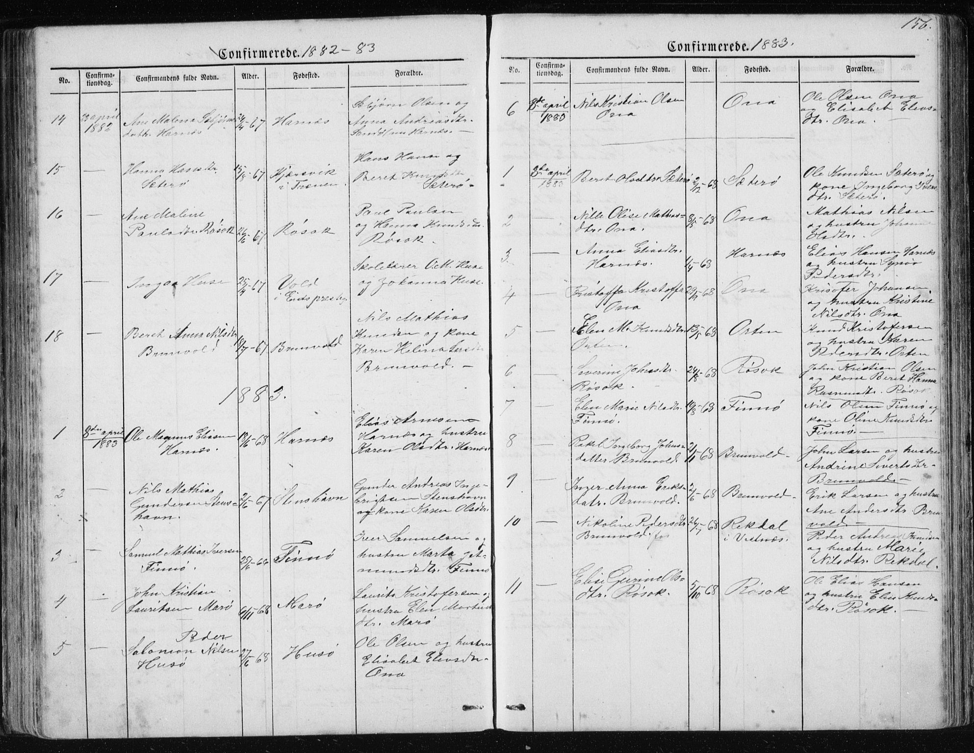 Ministerialprotokoller, klokkerbøker og fødselsregistre - Møre og Romsdal, AV/SAT-A-1454/561/L0732: Parish register (copy) no. 561C02, 1867-1900, p. 156