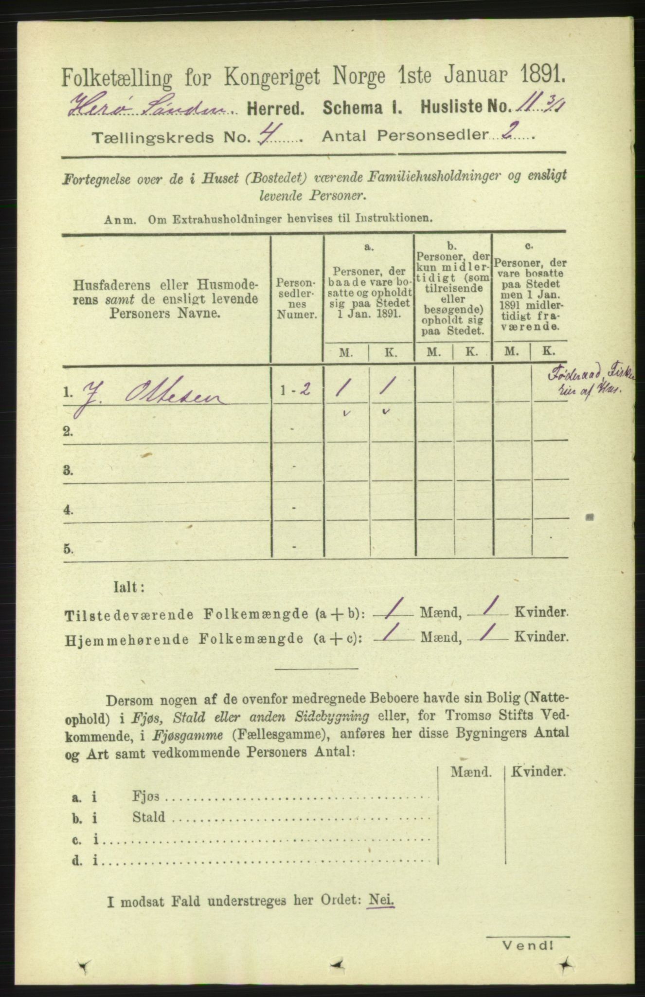 RA, 1891 census for 1515 Herøy, 1891, p. 1441