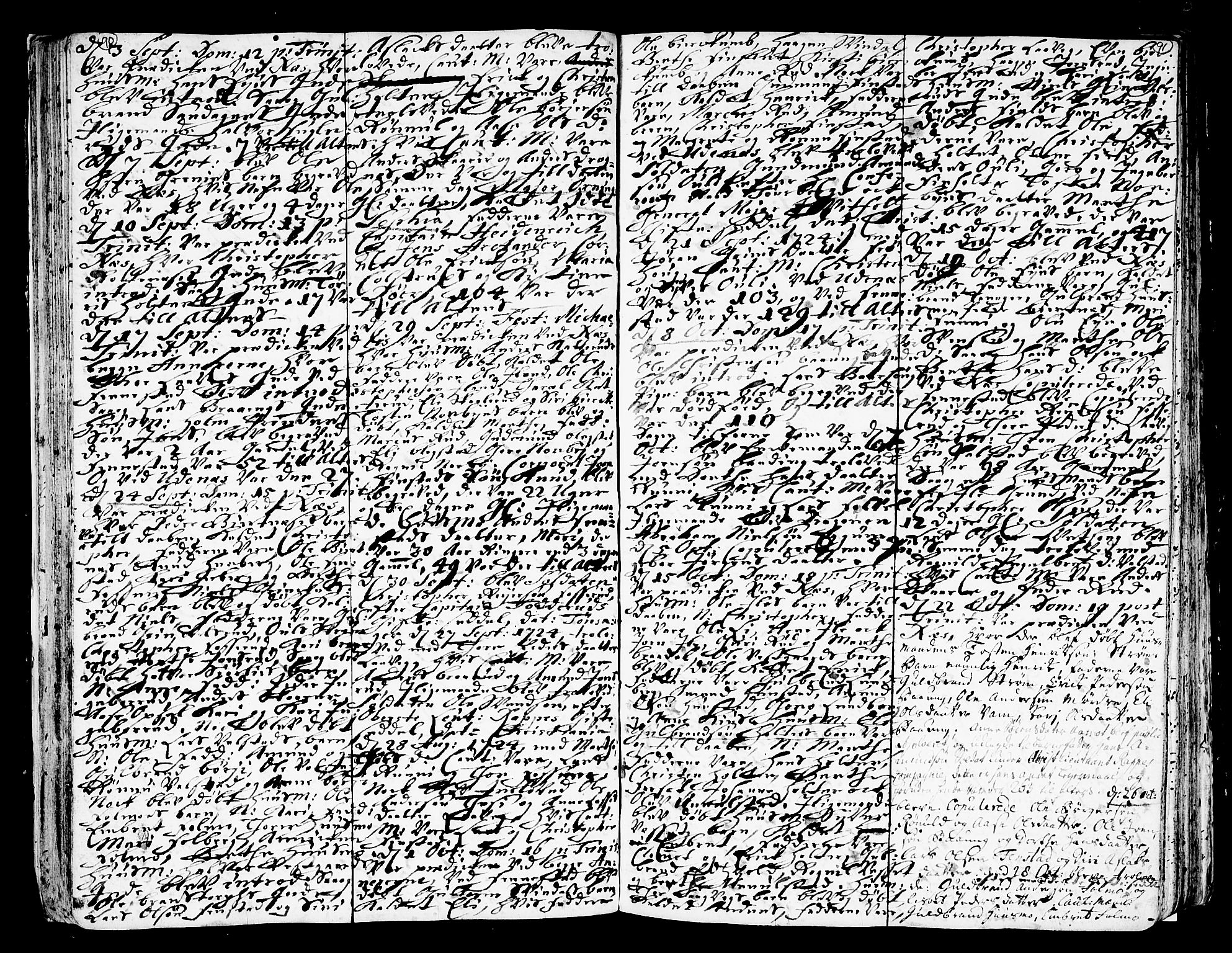 Nes prestekontor Kirkebøker, AV/SAO-A-10410/F/Fa/L0002: Parish register (official) no. I 2, 1717-1734, p. 90-91
