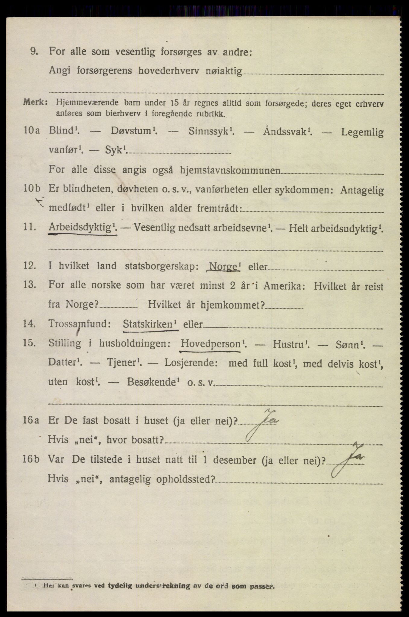 SAH, 1920 census for Sør-Aurdal, 1920, p. 2812