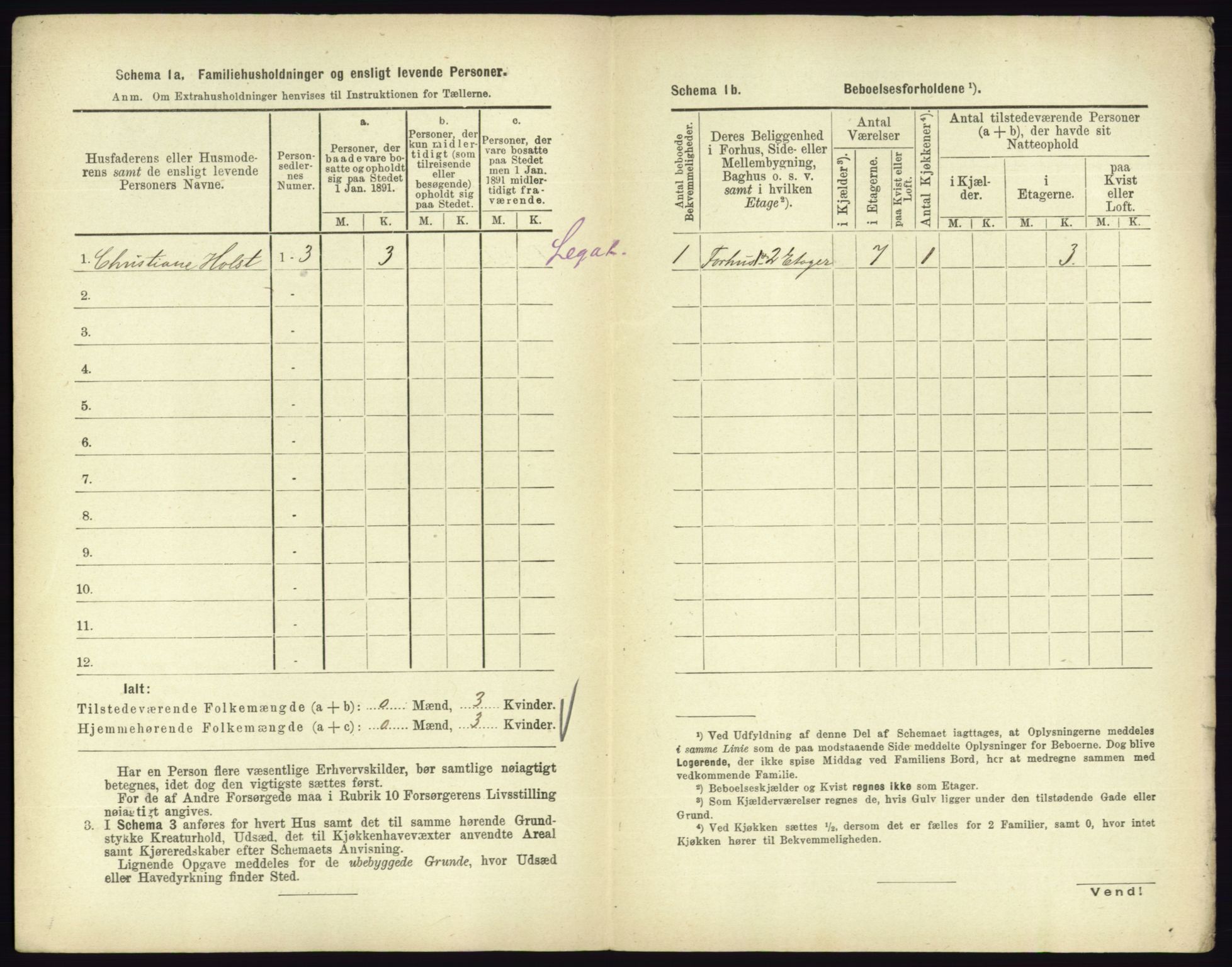 RA, 1891 census for 0705 Tønsberg, 1891, p. 173