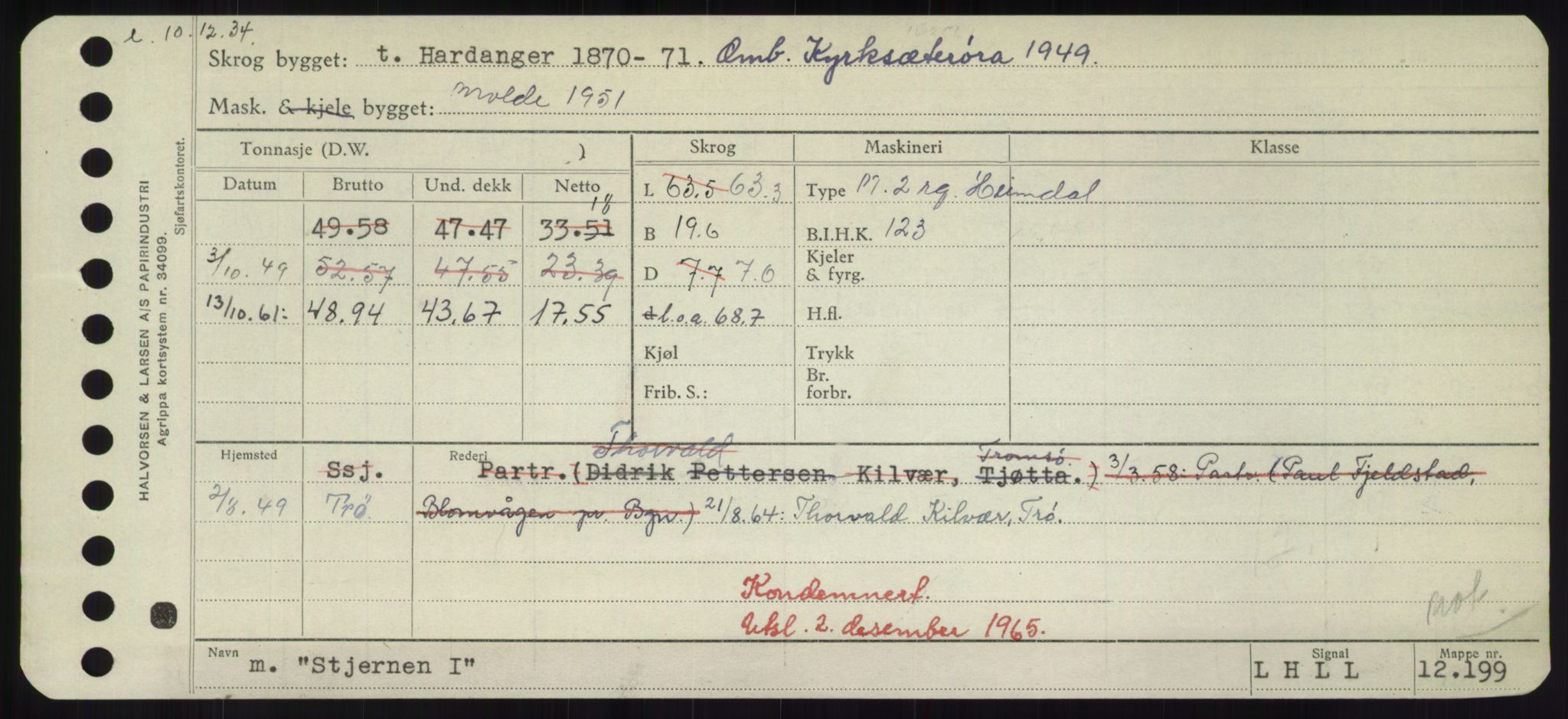 Sjøfartsdirektoratet med forløpere, Skipsmålingen, RA/S-1627/H/Hd/L0036: Fartøy, St, p. 349