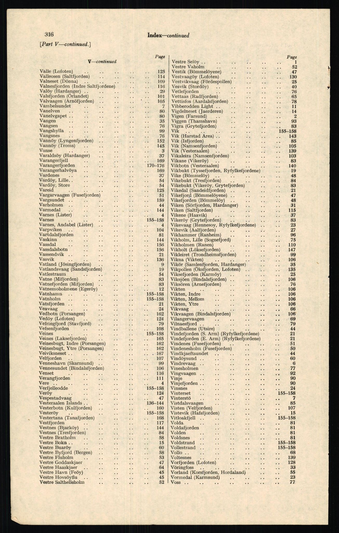 Forsvaret, Forsvarets overkommando II, AV/RA-RAFA-3915/D/Dd/L0004: Index of Reports on Norway, 1943-1944, p. 532