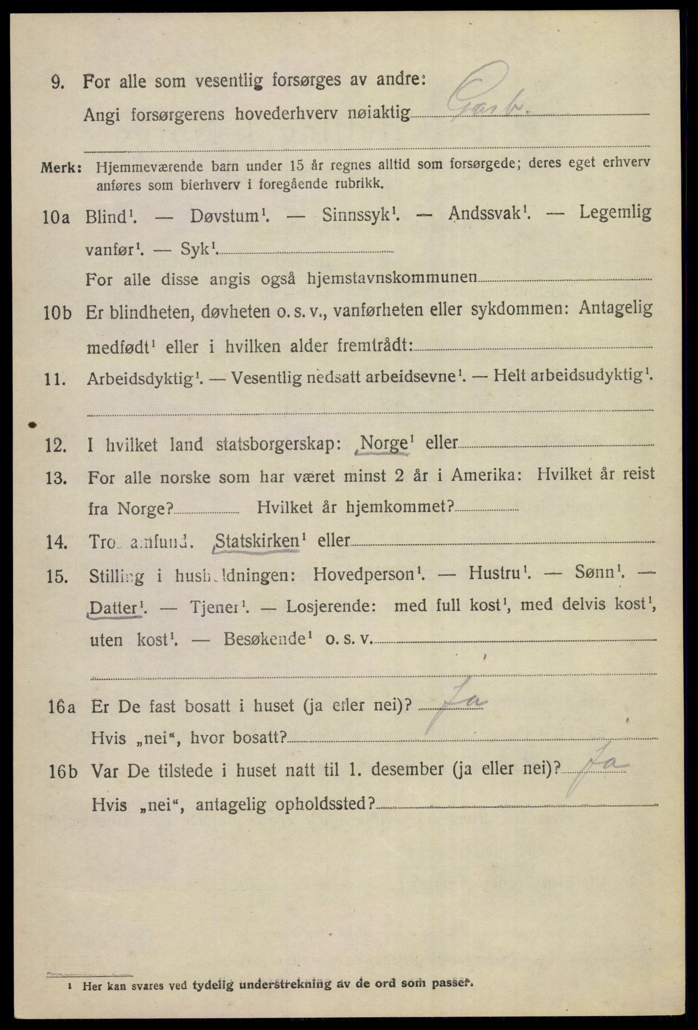 SAKO, 1920 census for Ål, 1920, p. 3313