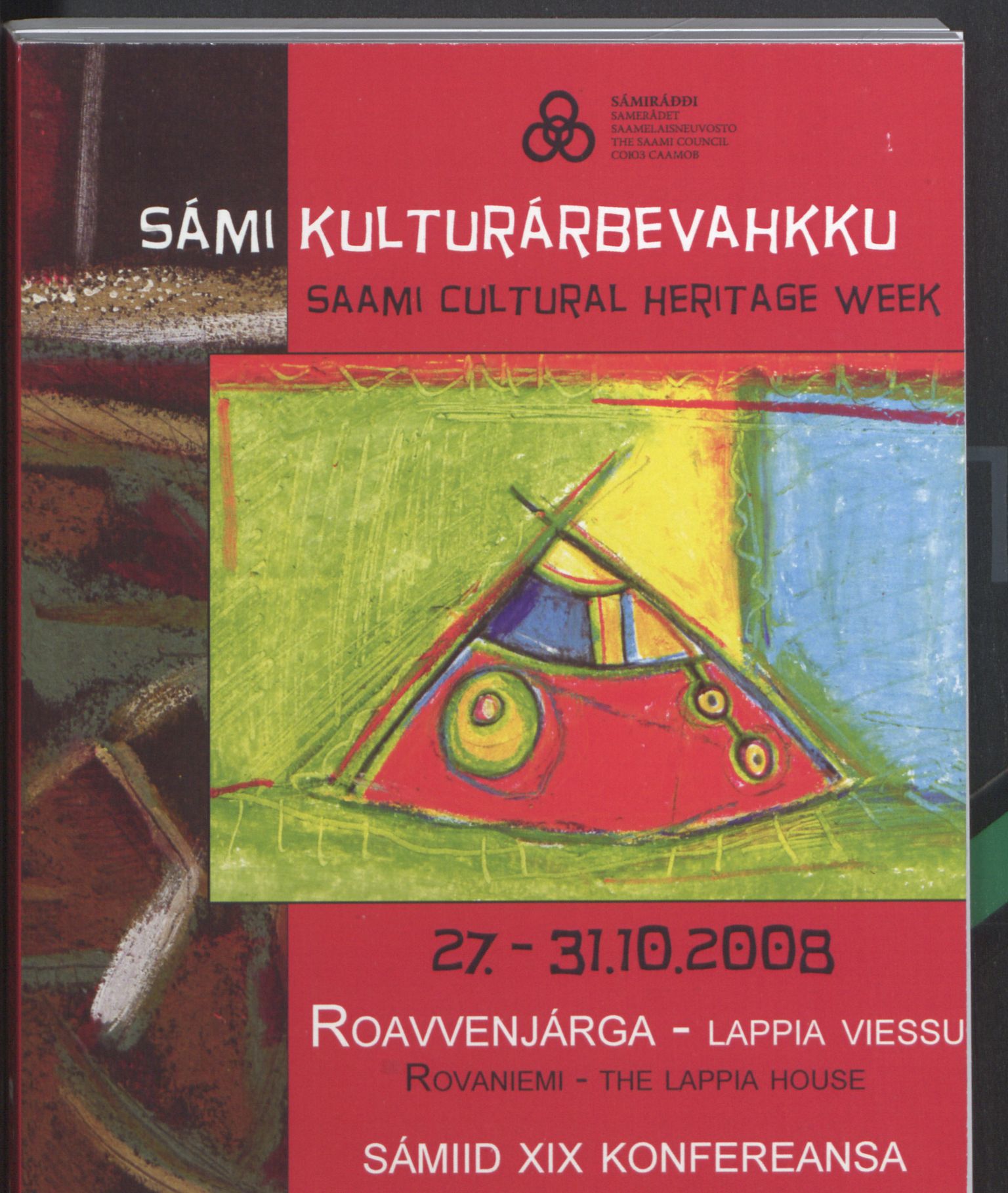 Sámiráđđi / Saami Council, AV/SAMI-PA-1126/X/L0019: Saami Conference XIX, 2008