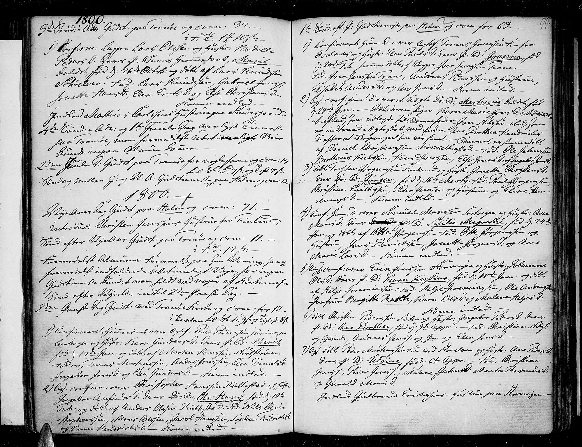 Tranøy sokneprestkontor, AV/SATØ-S-1313/I/Ia/Iaa/L0002kirke: Parish register (official) no. 2, 1773-1806, p. 99