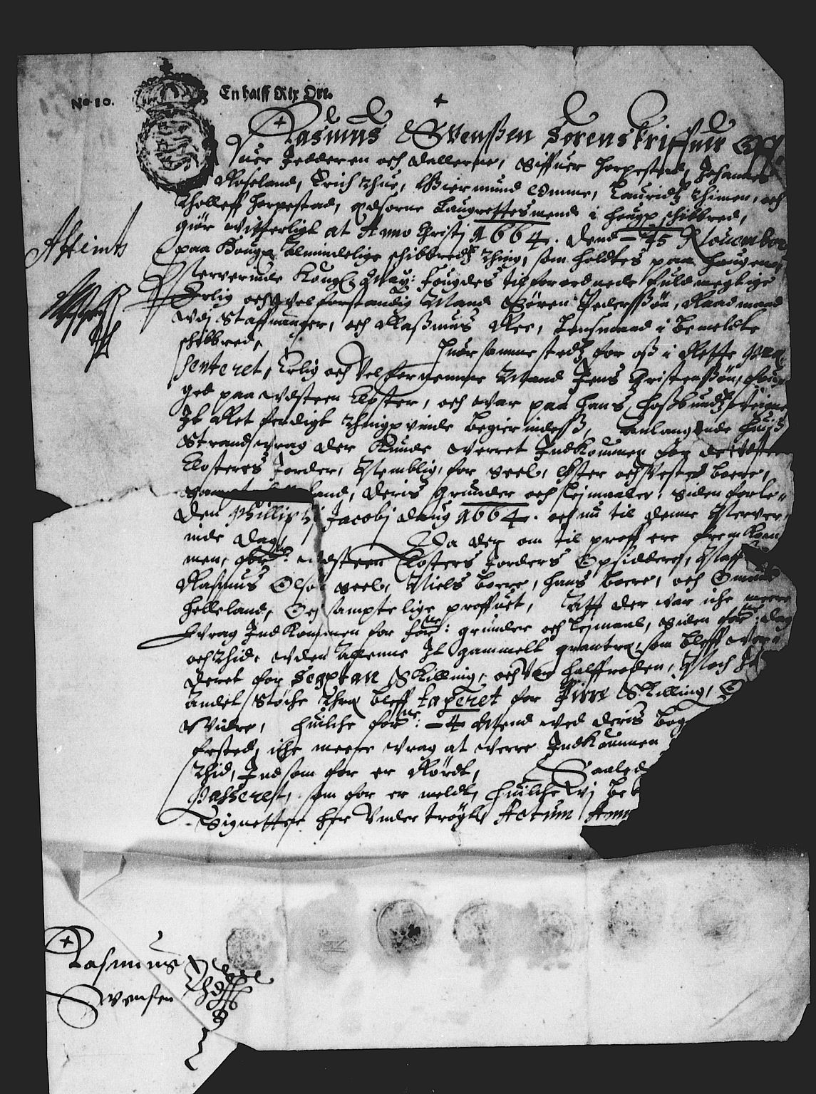 Rentekammeret inntil 1814, Reviderte regnskaper, Stiftamtstueregnskaper, Bergen stiftamt, AV/RA-EA-6043/R/Rc/L0015: Bergen stiftamt, 1664-1665