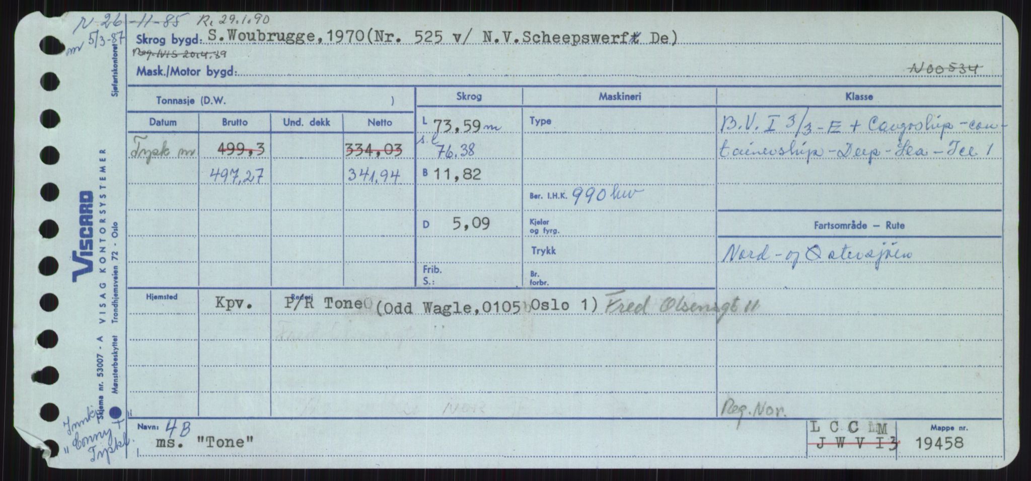 Sjøfartsdirektoratet med forløpere, Skipsmålingen, RA/S-1627/H/Ha/L0006/0001: Fartøy, Sver-Å / Fartøy, Sver-T, p. 495