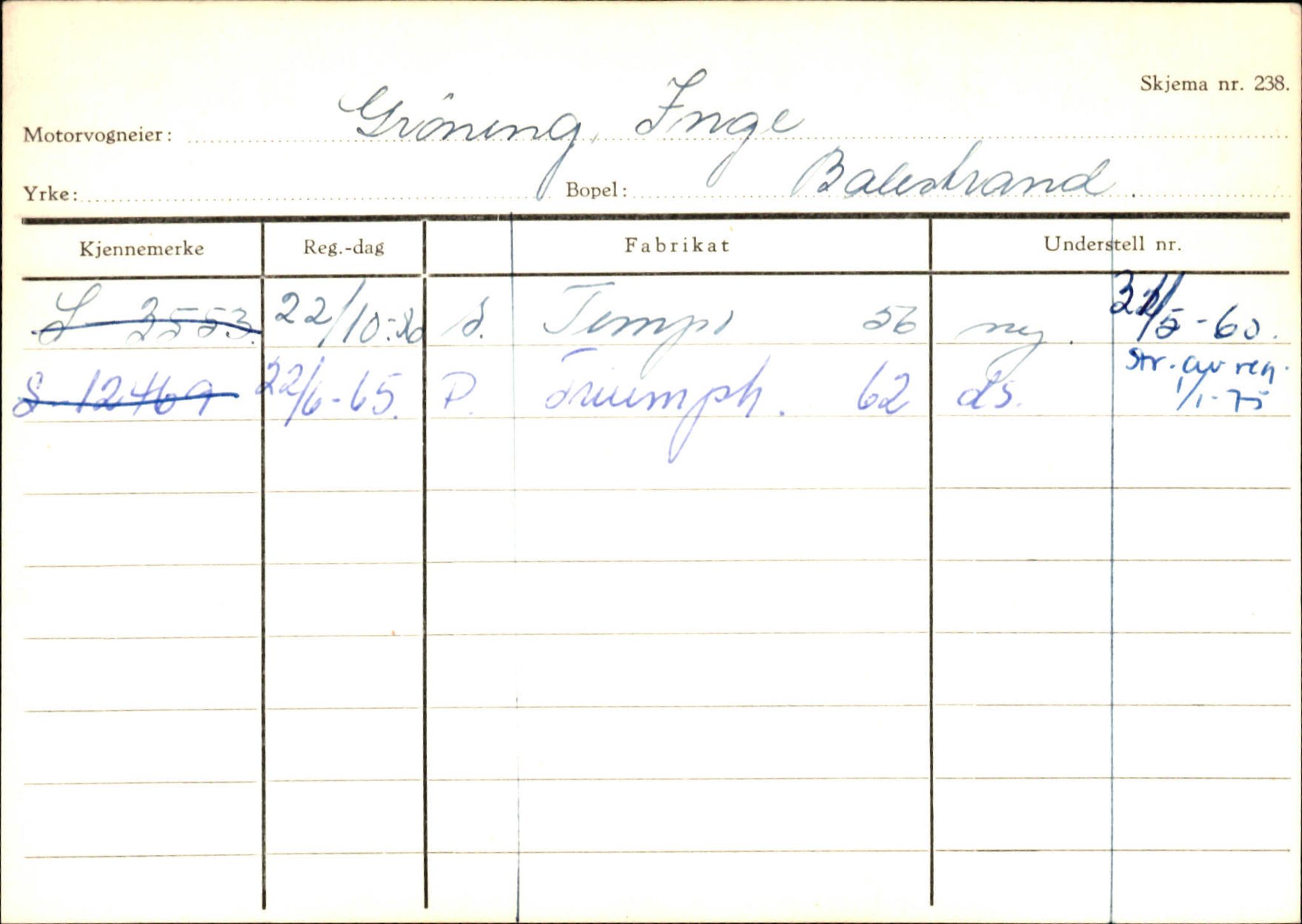 Statens vegvesen, Sogn og Fjordane vegkontor, AV/SAB-A-5301/4/F/L0132: Eigarregister Askvoll A-Å. Balestrand A-Å, 1945-1975, p. 1773