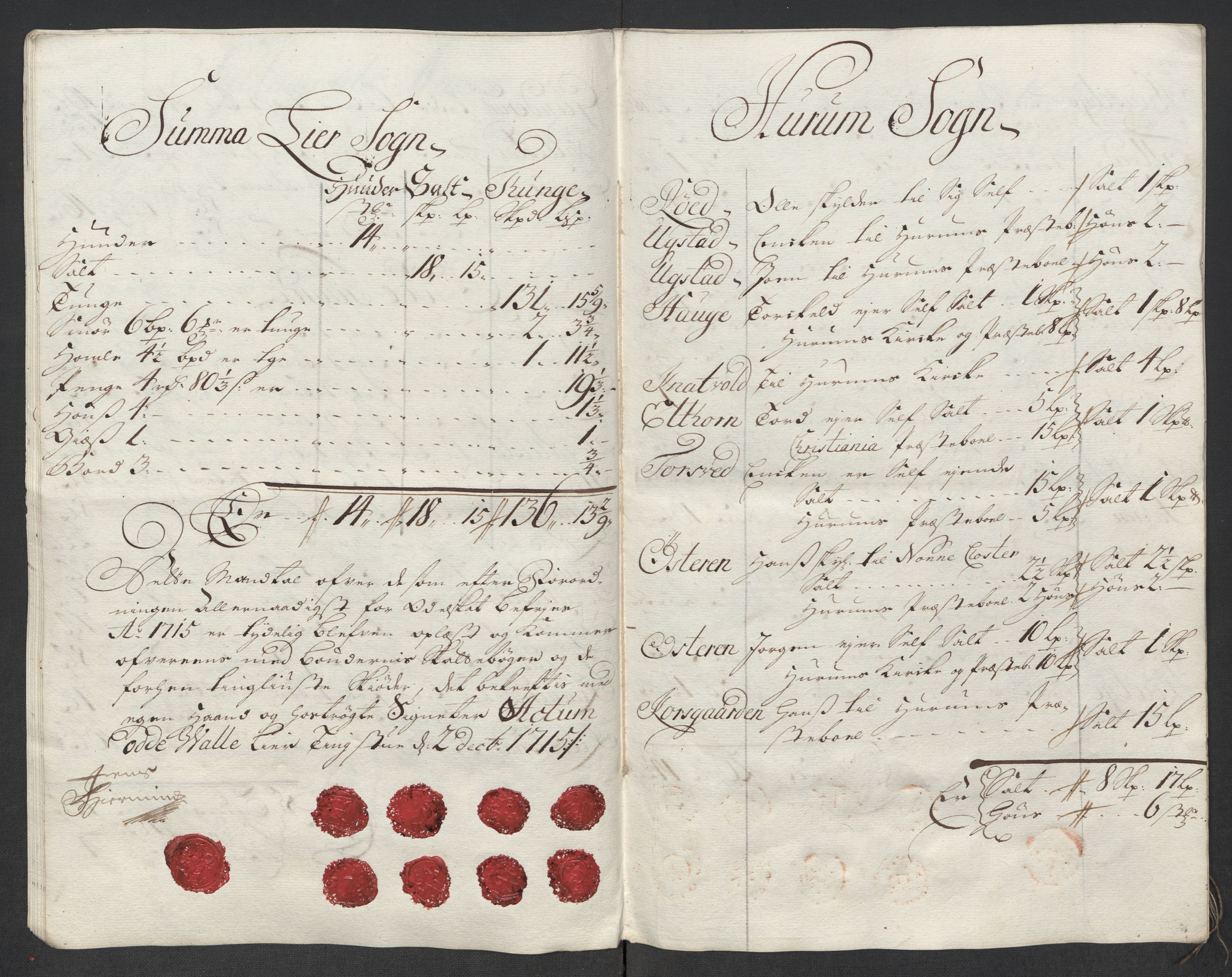 Rentekammeret inntil 1814, Reviderte regnskaper, Fogderegnskap, RA/EA-4092/R31/L1710: Fogderegnskap Hurum, Røyken, Eiker, Lier og Buskerud, 1715-1716, p. 169