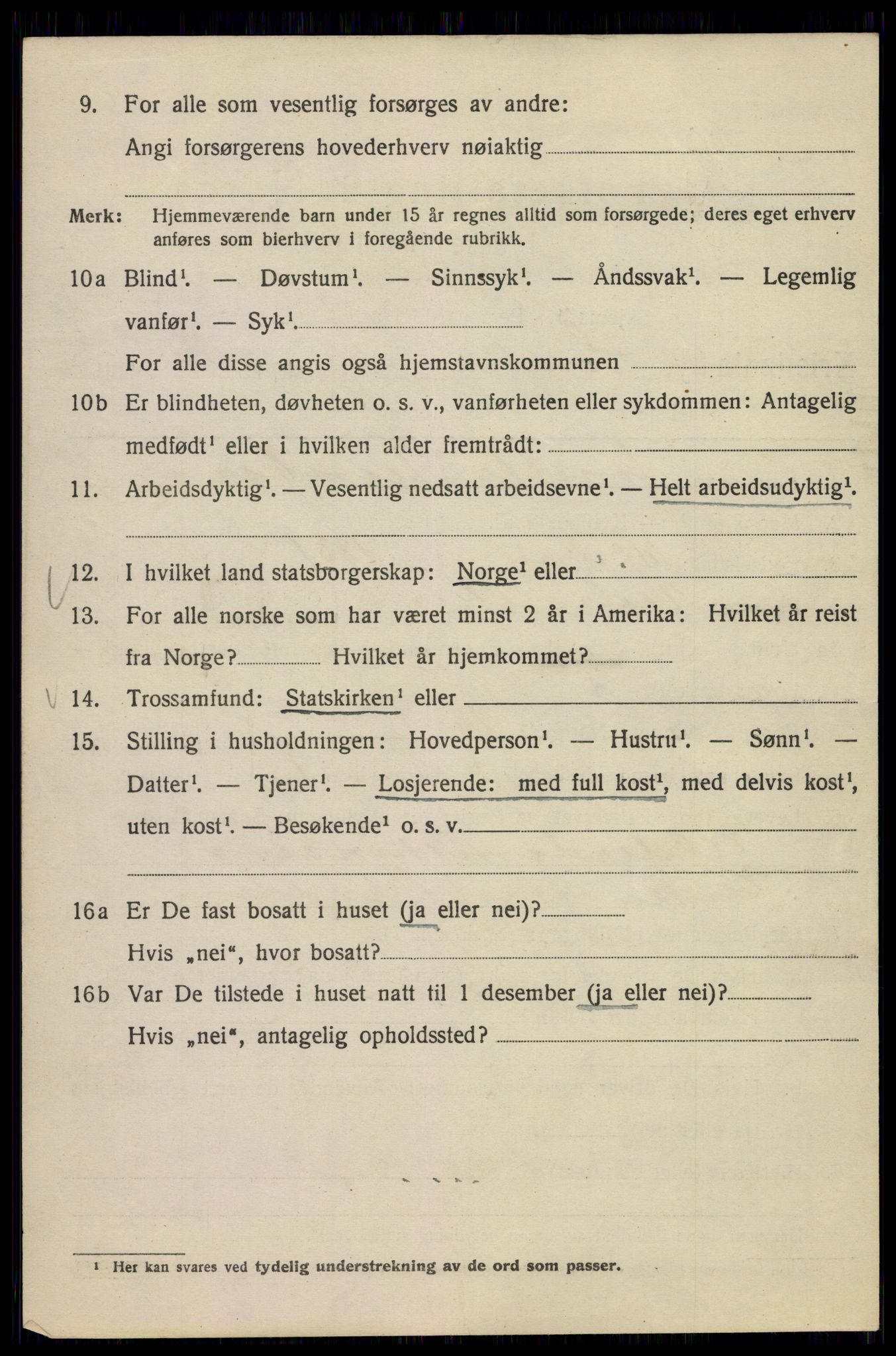 SAO, 1920 census for Kristiania, 1920, p. 562058