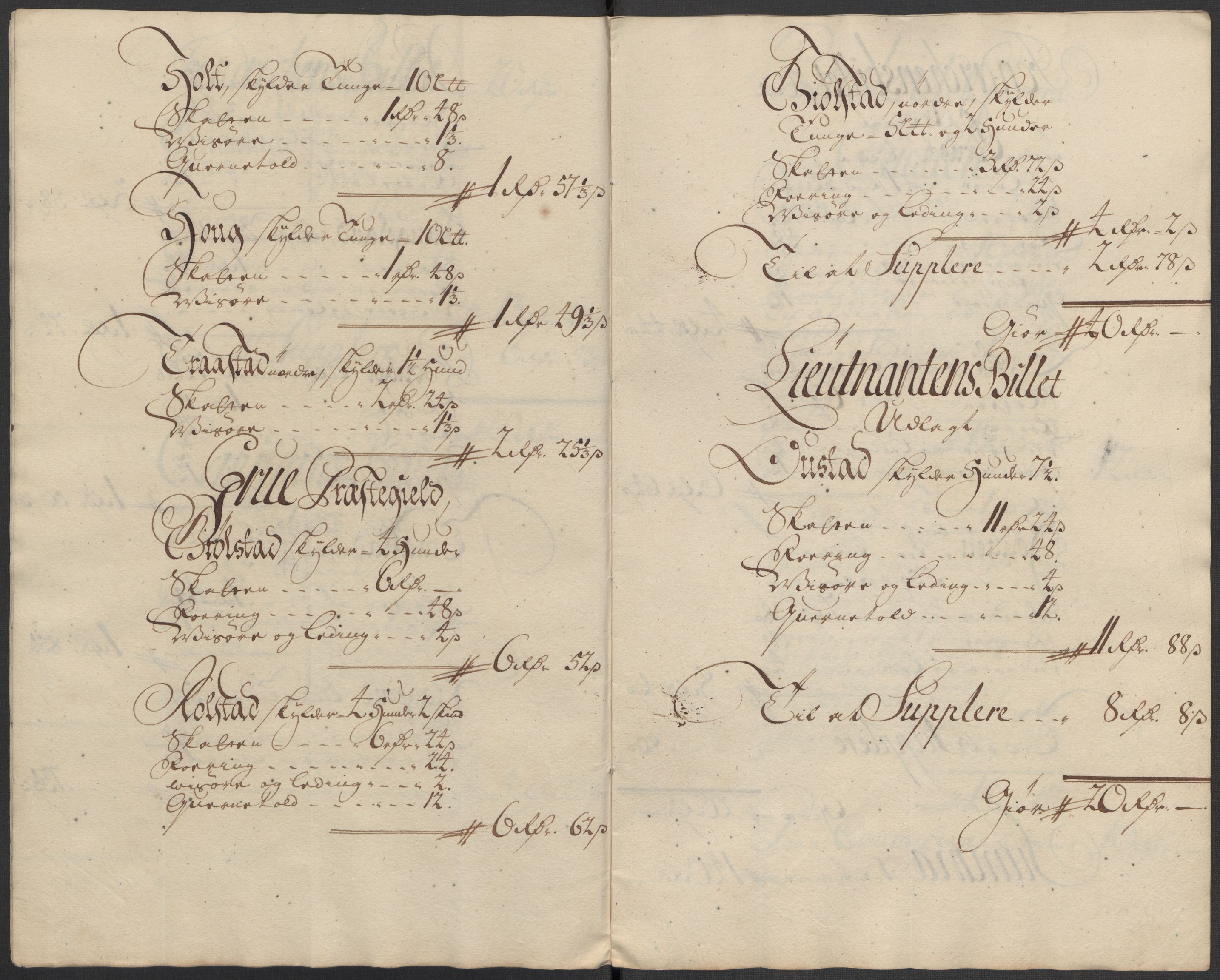 Rentekammeret inntil 1814, Reviderte regnskaper, Fogderegnskap, RA/EA-4092/R13/L0855: Fogderegnskap Solør, Odal og Østerdal, 1716, p. 320