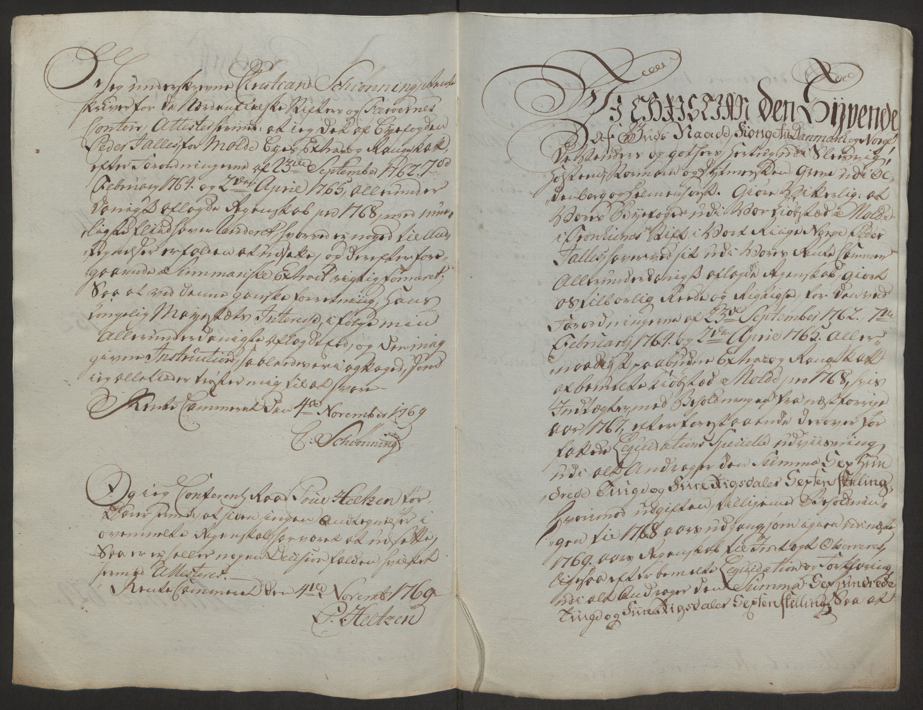 Rentekammeret inntil 1814, Reviderte regnskaper, Byregnskaper, AV/RA-EA-4066/R/Rq/L0487/0004: [Q1] Kontribusjonsregnskap / Ekstraskatt, 1762-1772, p. 161