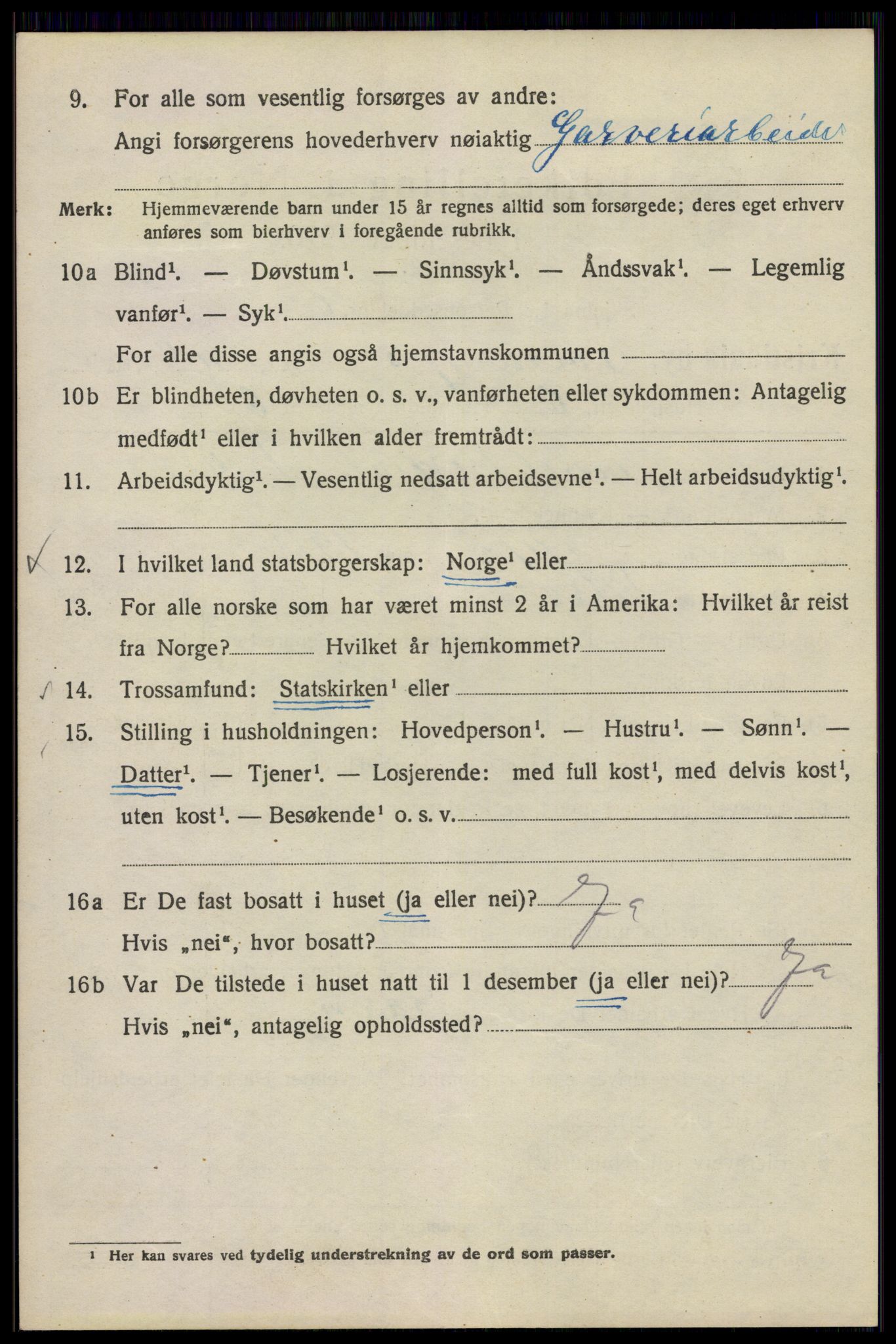 SAO, 1920 census for Kristiania, 1920, p. 557112