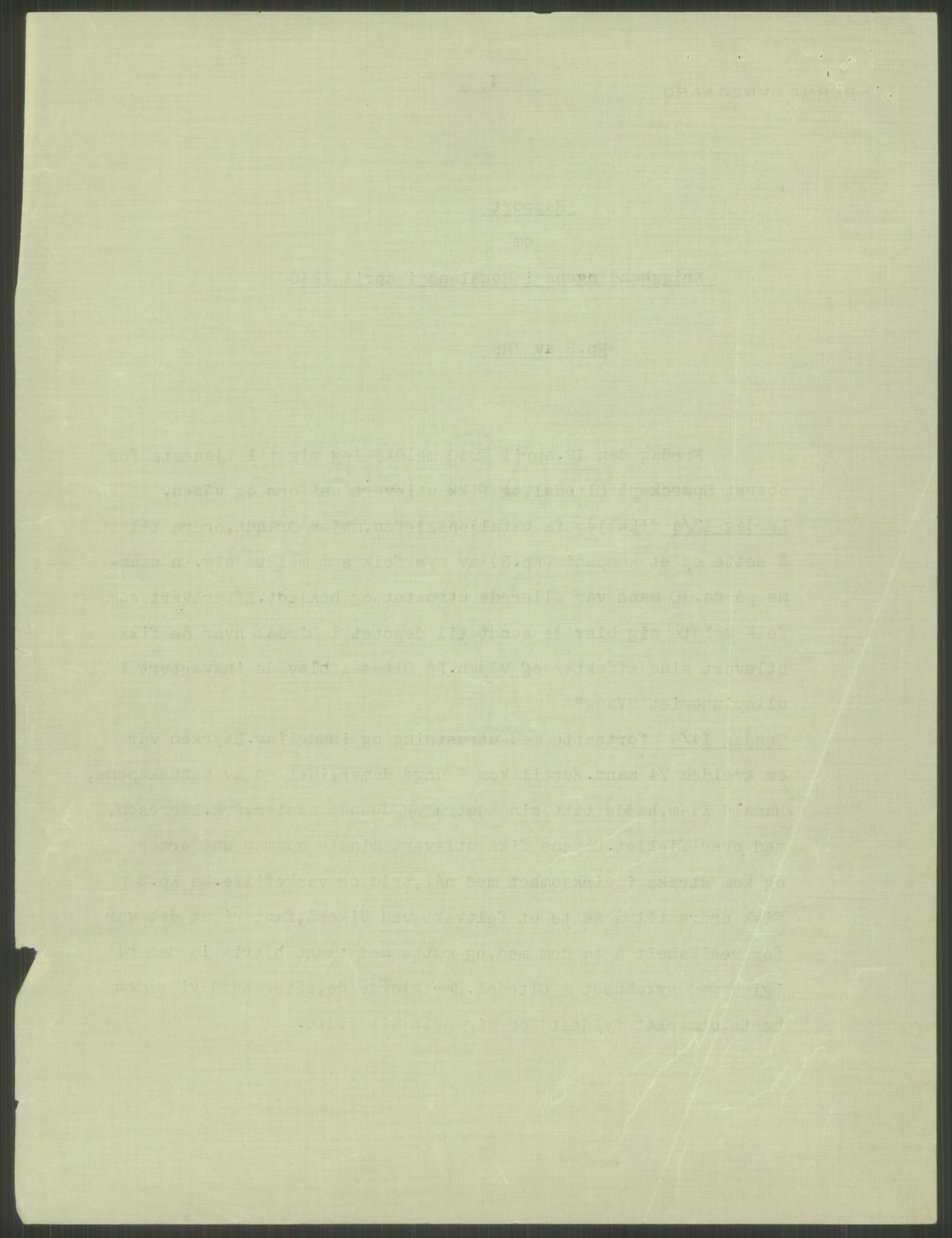 Forsvaret, Forsvarets krigshistoriske avdeling, AV/RA-RAFA-2017/Y/Yb/L0092: II-C-11-321-330  -  3. Divisjon., 1940, p. 10