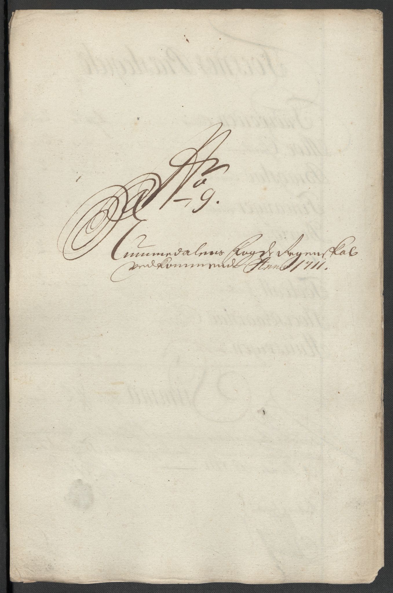 Rentekammeret inntil 1814, Reviderte regnskaper, Fogderegnskap, AV/RA-EA-4092/R64/L4432: Fogderegnskap Namdal, 1711, p. 130