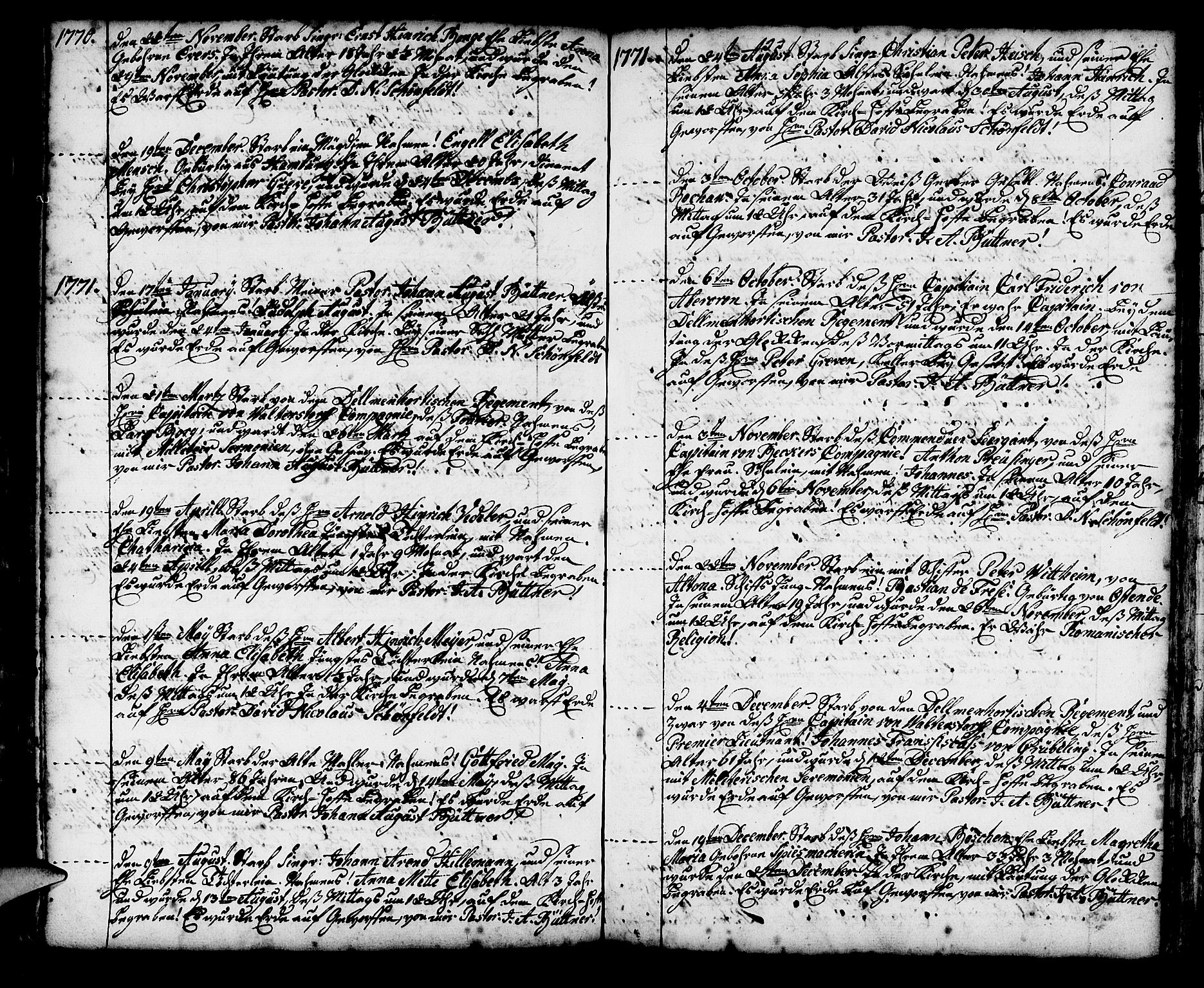 Mariakirken Sokneprestembete, SAB/A-76901/H/Haa/L0002: Parish register (official) no. A 2, 1748-1807, p. 106