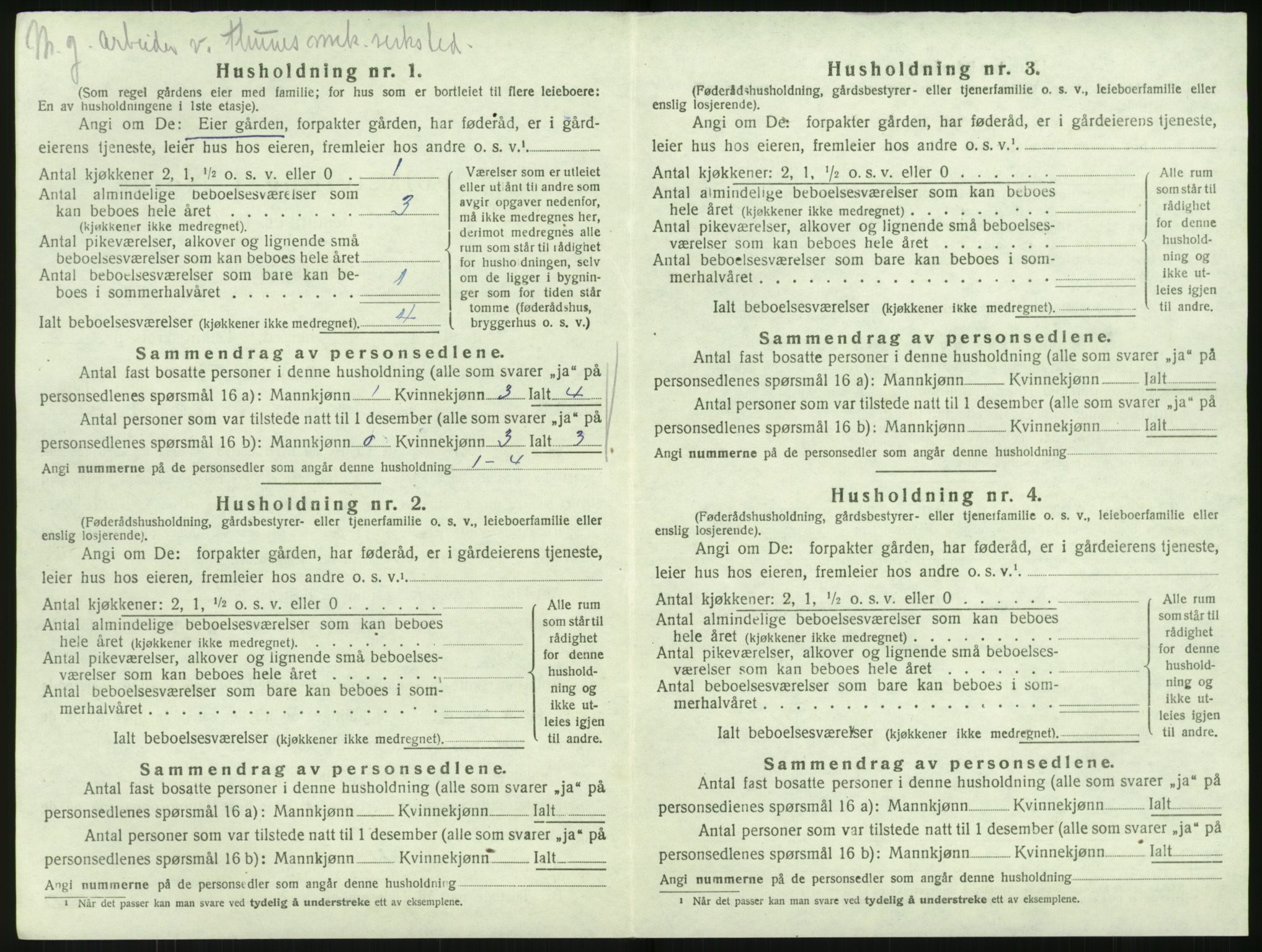 SAK, 1920 census for Flosta, 1920, p. 545