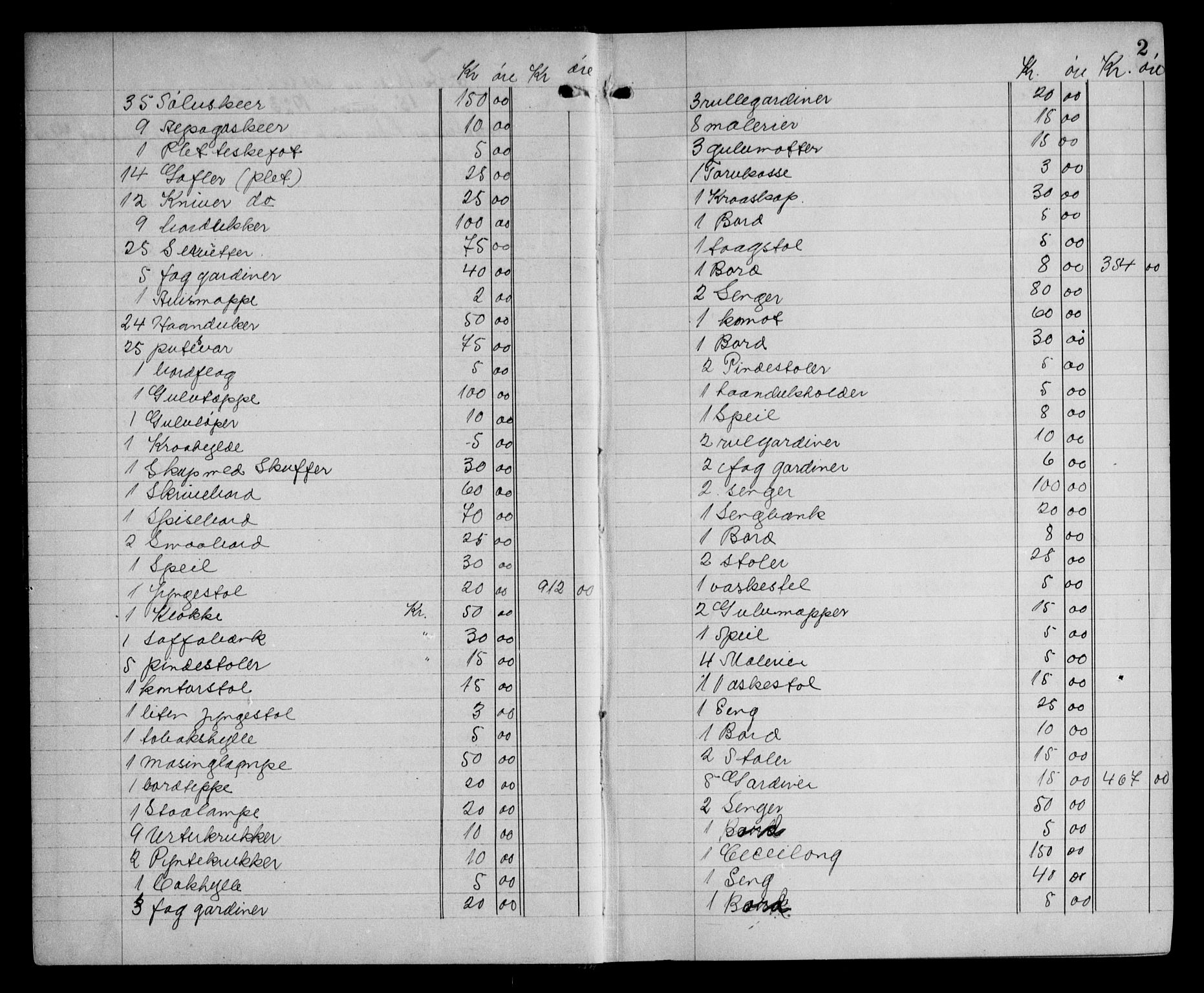 Fosen sorenskriveri, AV/SAT-A-1107/1/2/2C/L0059: Mortgage book no. 50, 1923-1923, p. 2